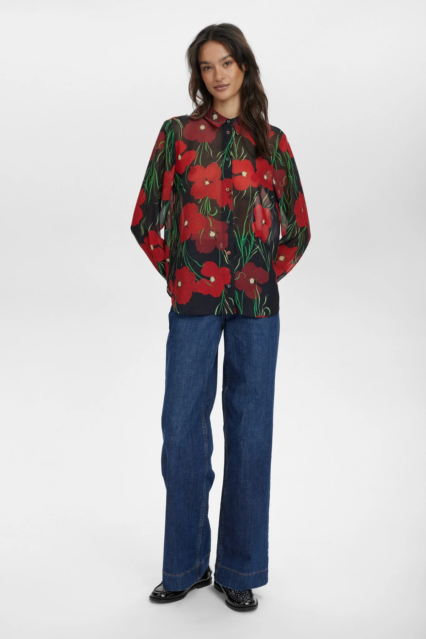 NUKYNDALL SHIRT - Fiery Red - Image 3