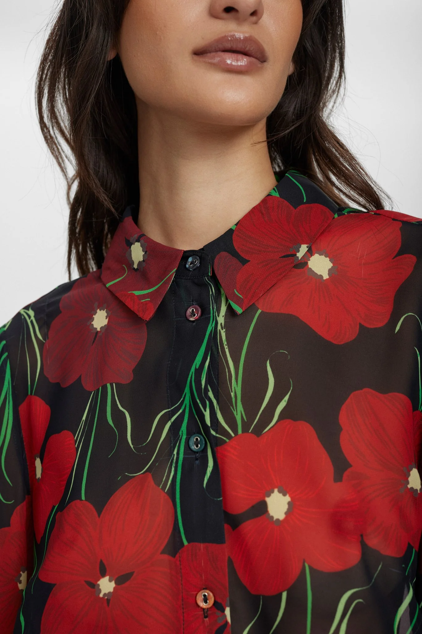 NUKYNDALL SHIRT - Fiery Red - Image 4