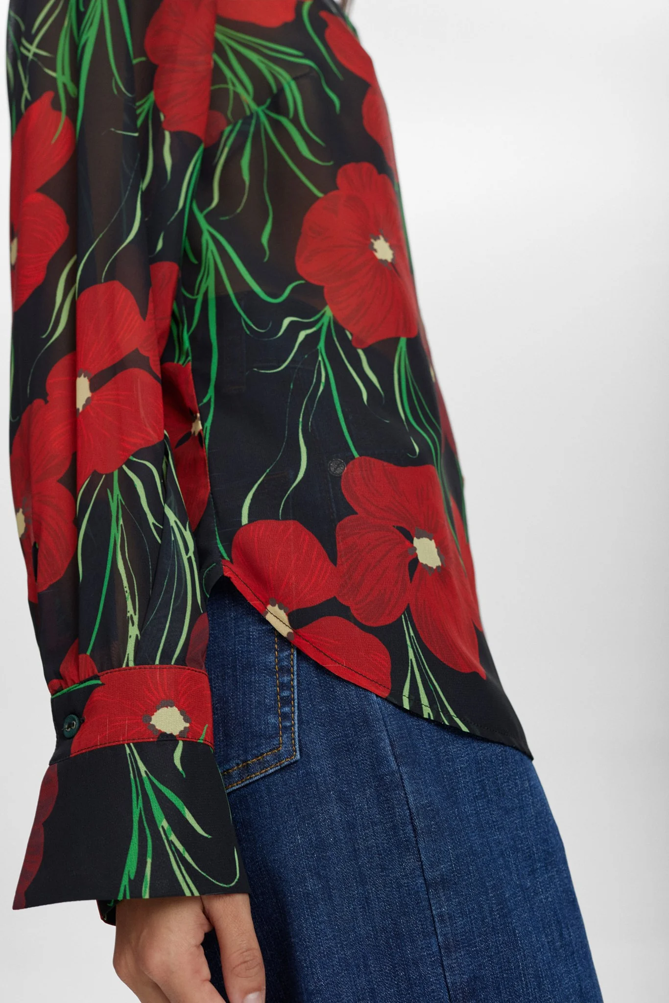 NUKYNDALL SHIRT - Fiery Red - Image 5
