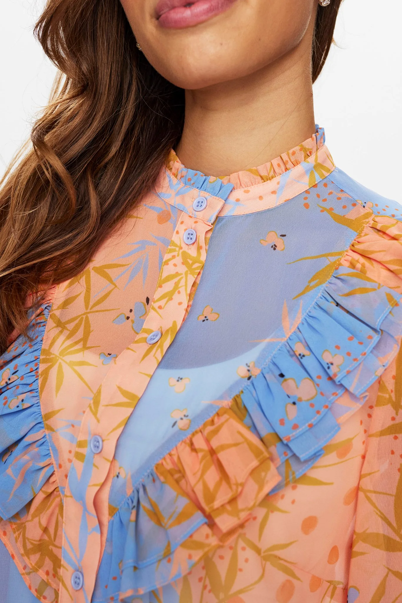 NUKYNDALL SHIRT - Peach Nectar - Image 4