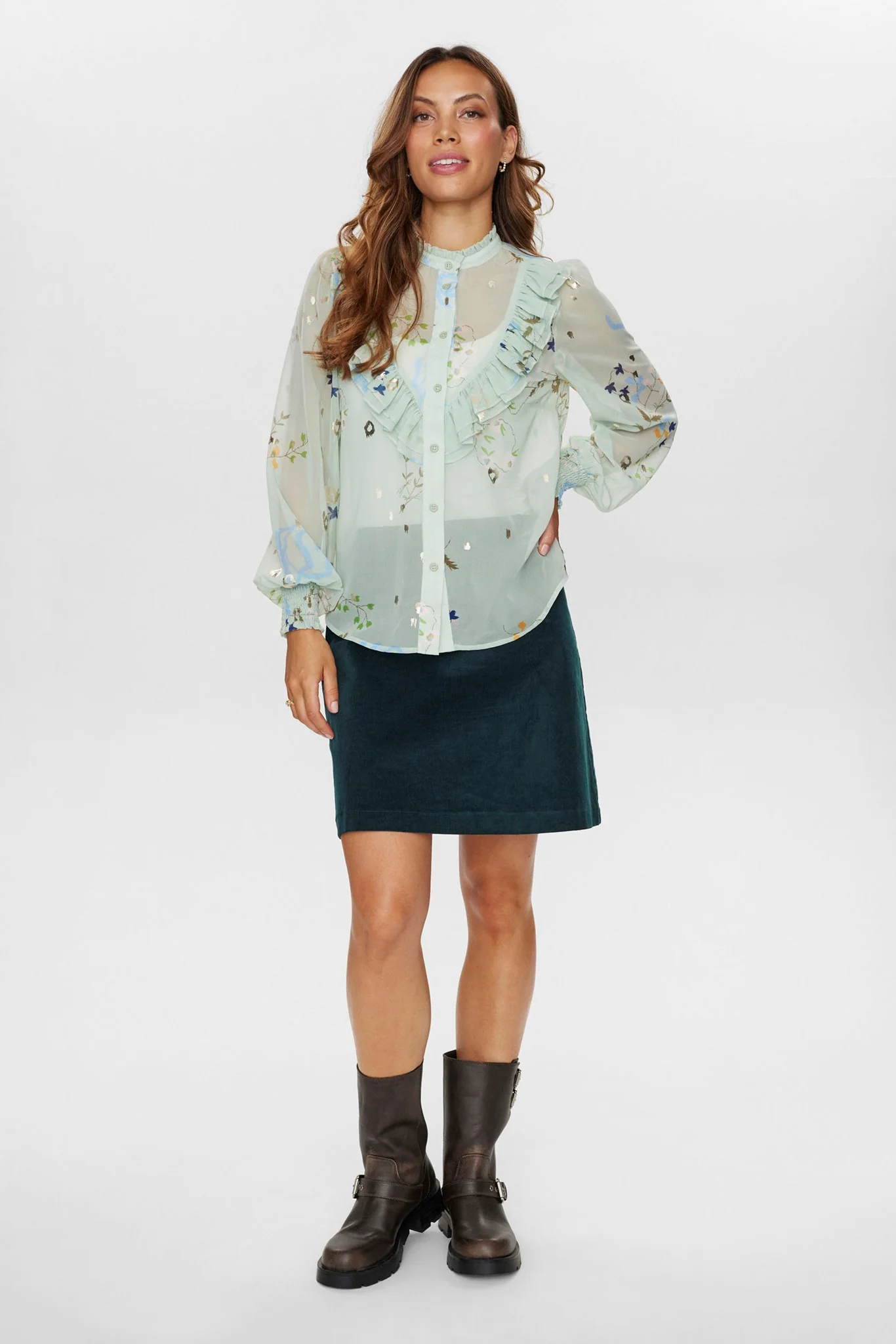 NUKYNDALL SHIRT - Sea Foam - Image 3