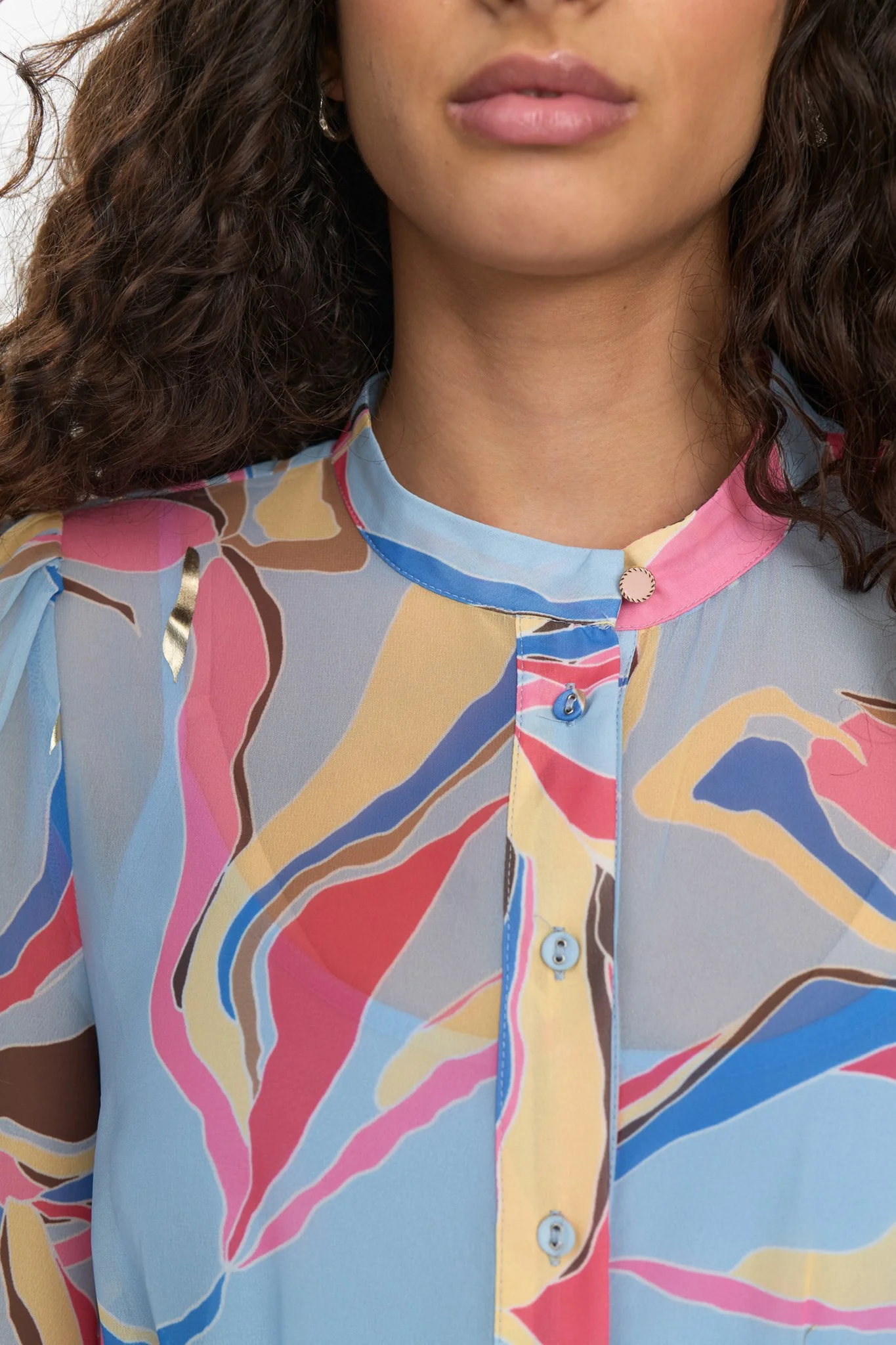 NUKYNDALL SS DRESS - Cerulean - Image 4
