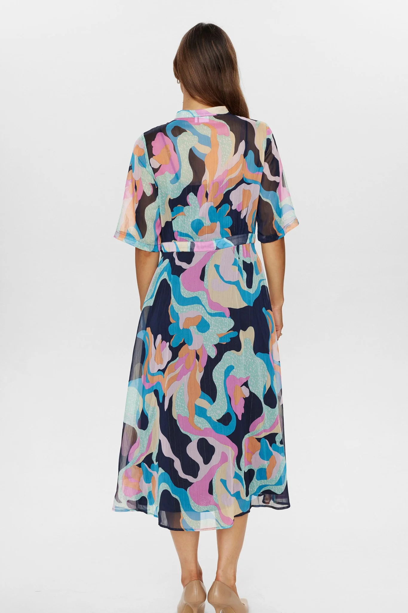NUKYNDALL SS DRESS - Dark Sapphire - Image 2