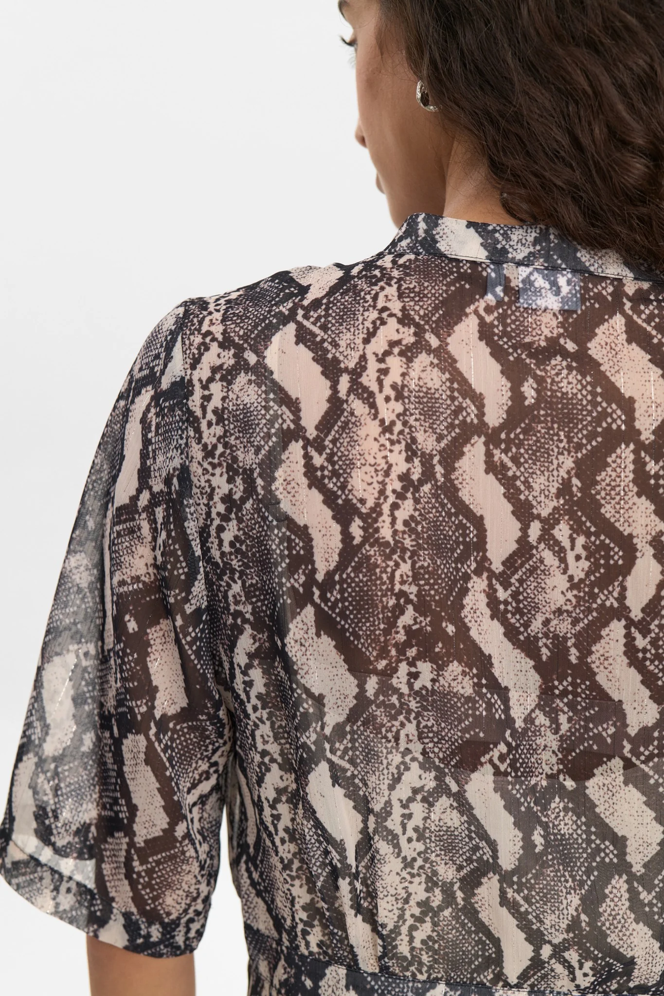 NUKYNDALL SS DRESS - Gray Morn - Image 5