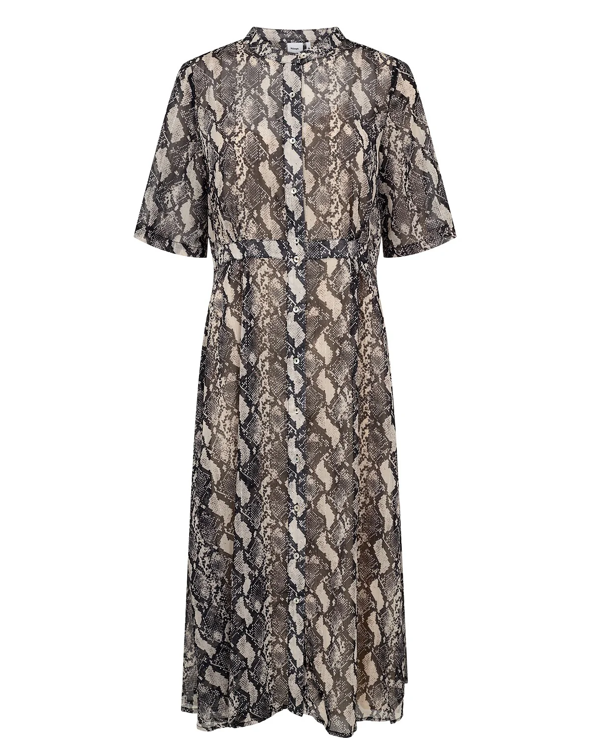 NUKYNDALL SS DRESS - Gray Morn - Image 6