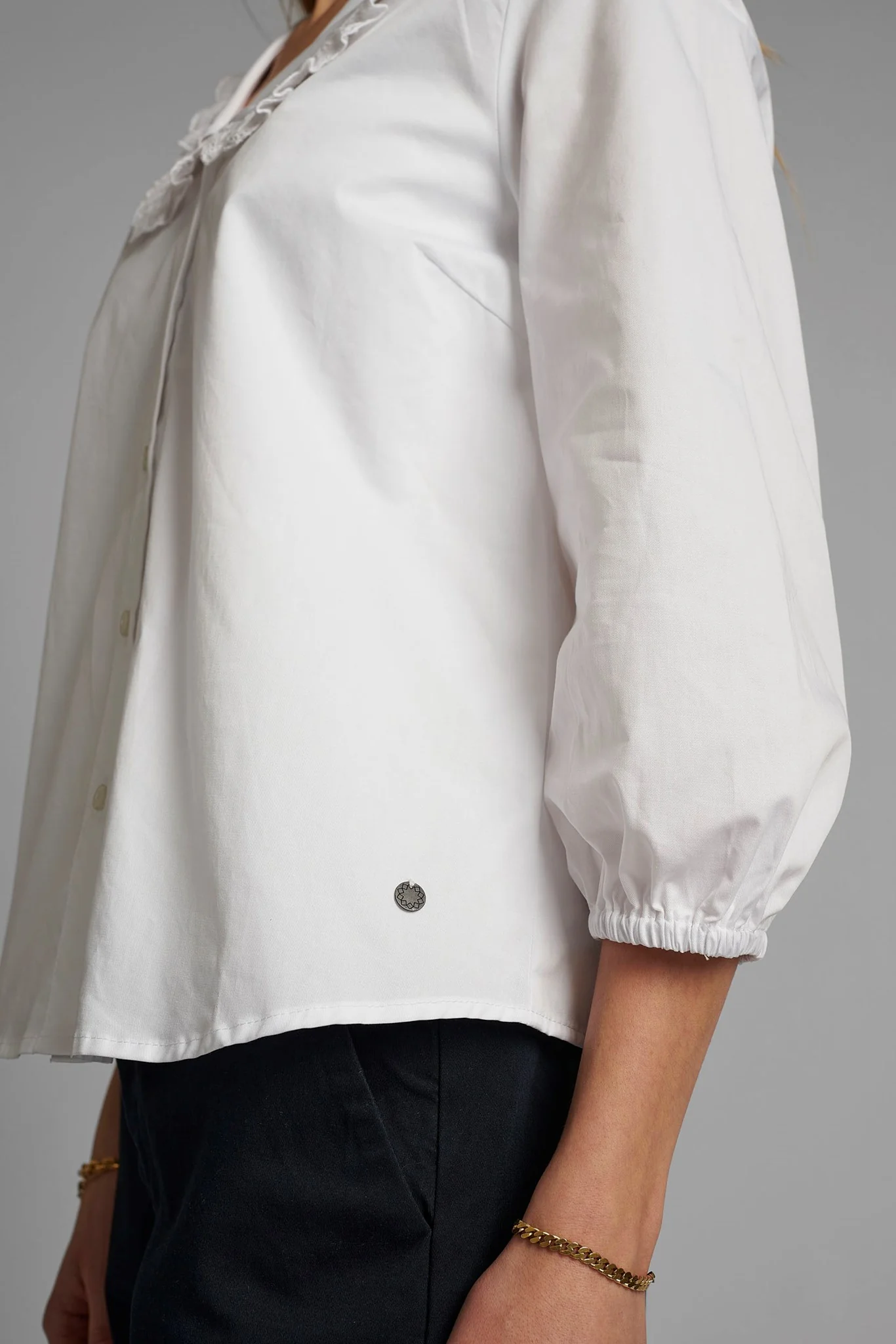 NULACY SHIRT - Bright White - Image 5