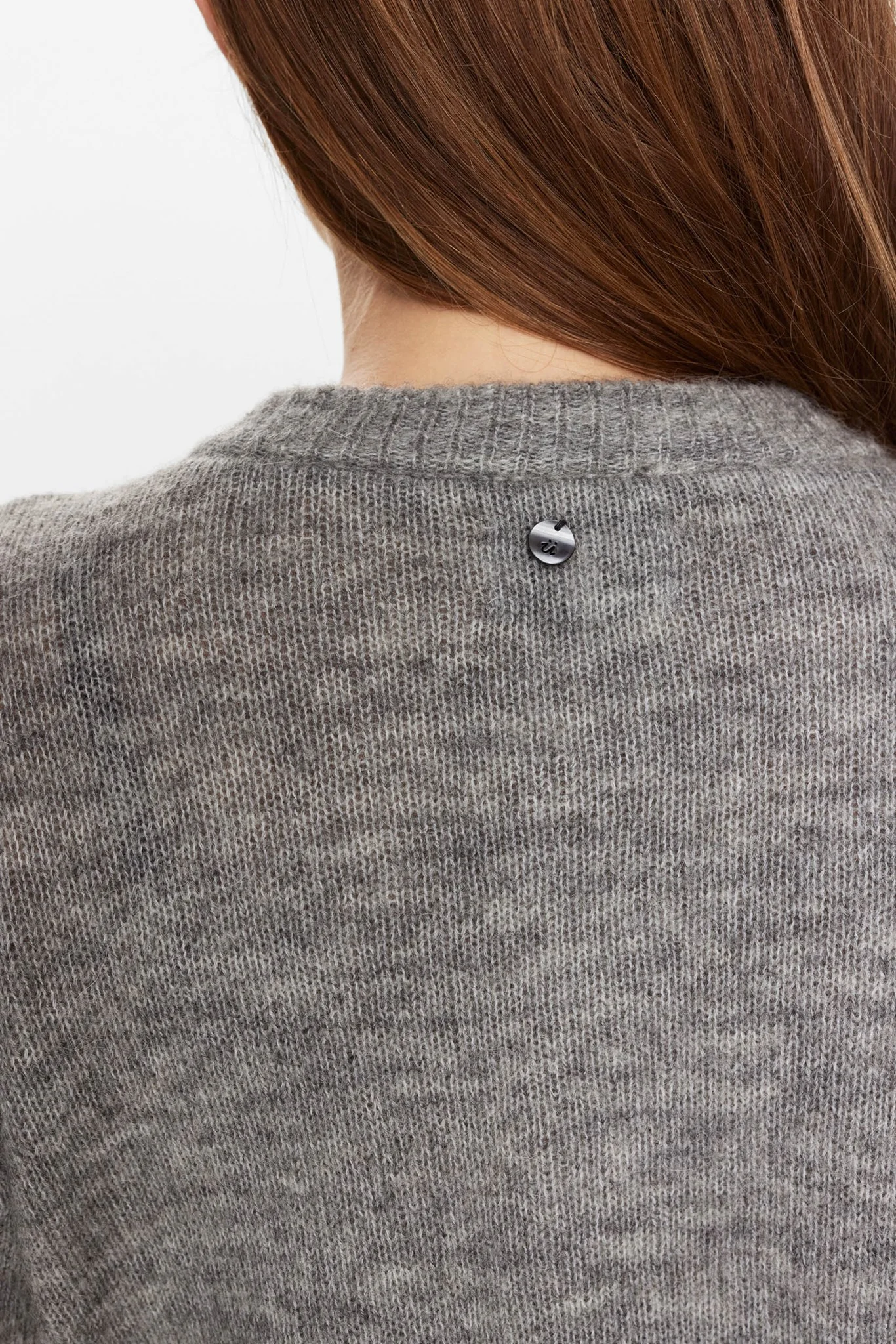 NULAMINA CARDIGAN - Medium Grey mel - Image 5
