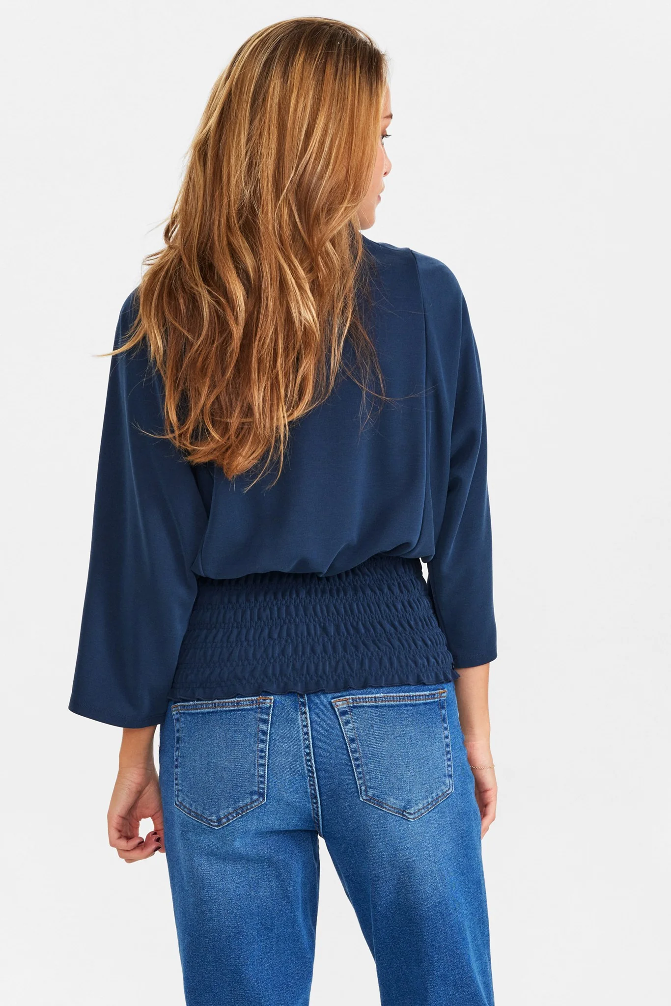 NULEANNE BLOUSE - Dark Sapphire - Image 2