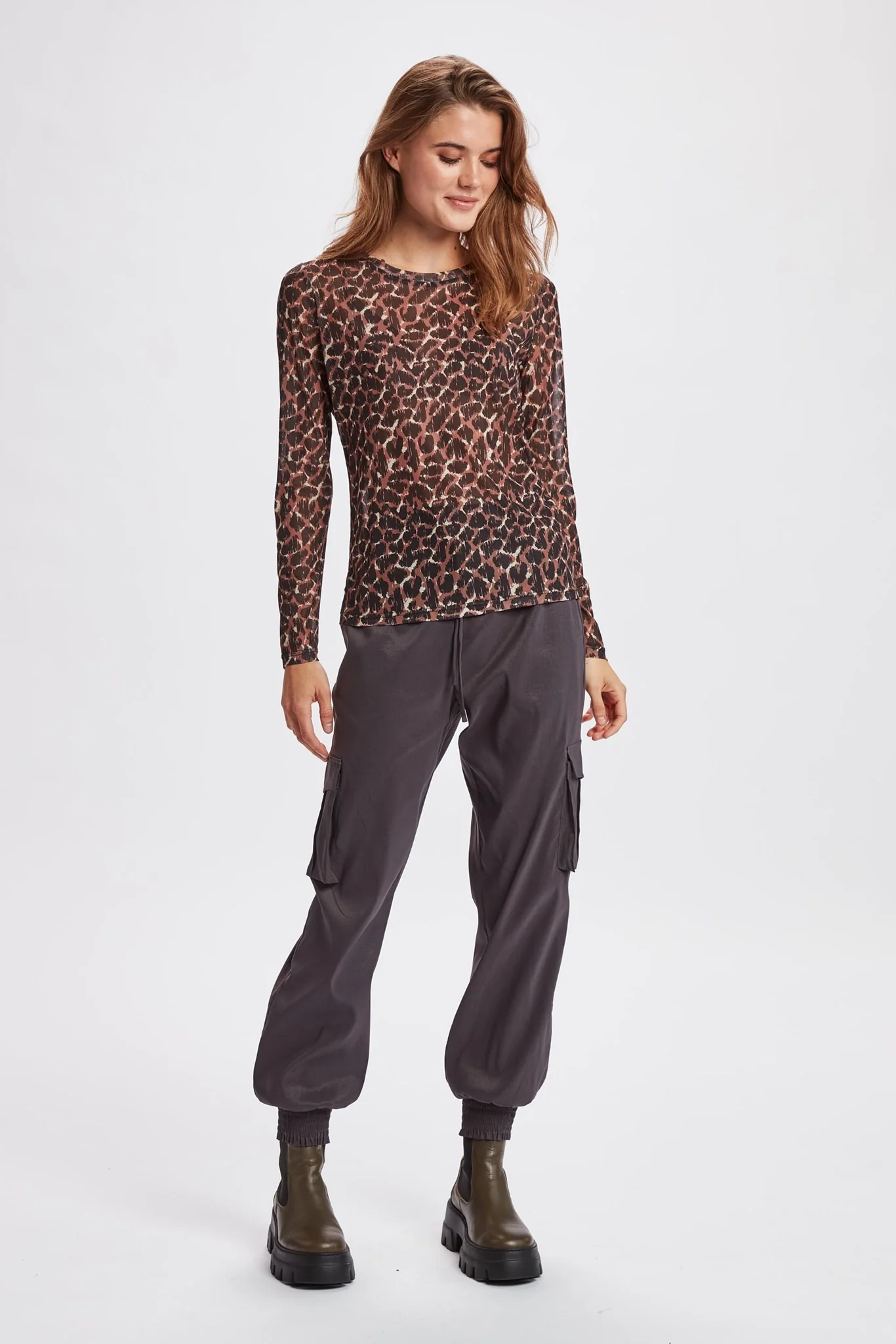 NULEONI BLOUSE - Nutmeg - Image 3