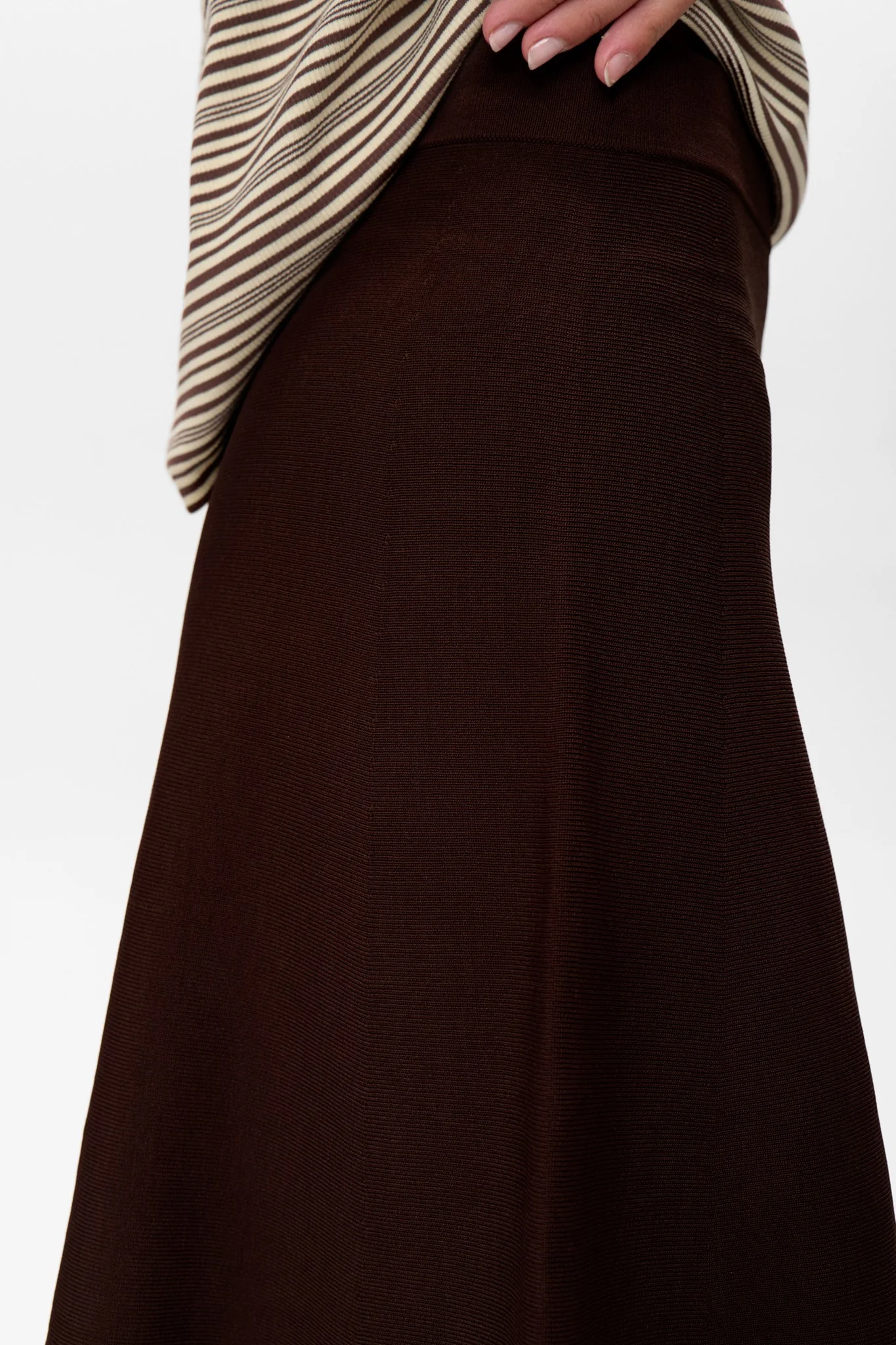 NULILLYPILLY SKIRT - Black Coffee - Image 5