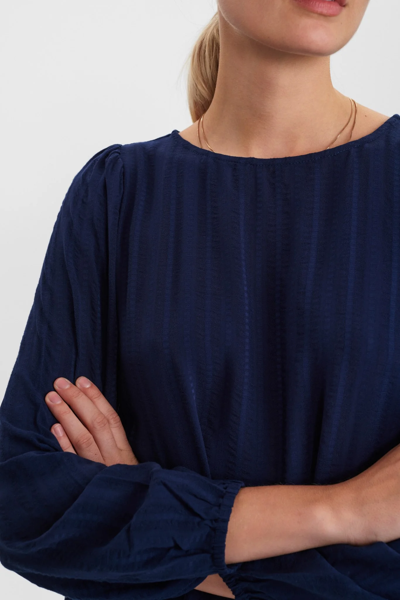 NULINKA BLOUSE  - Dark Sapphire - Image 5