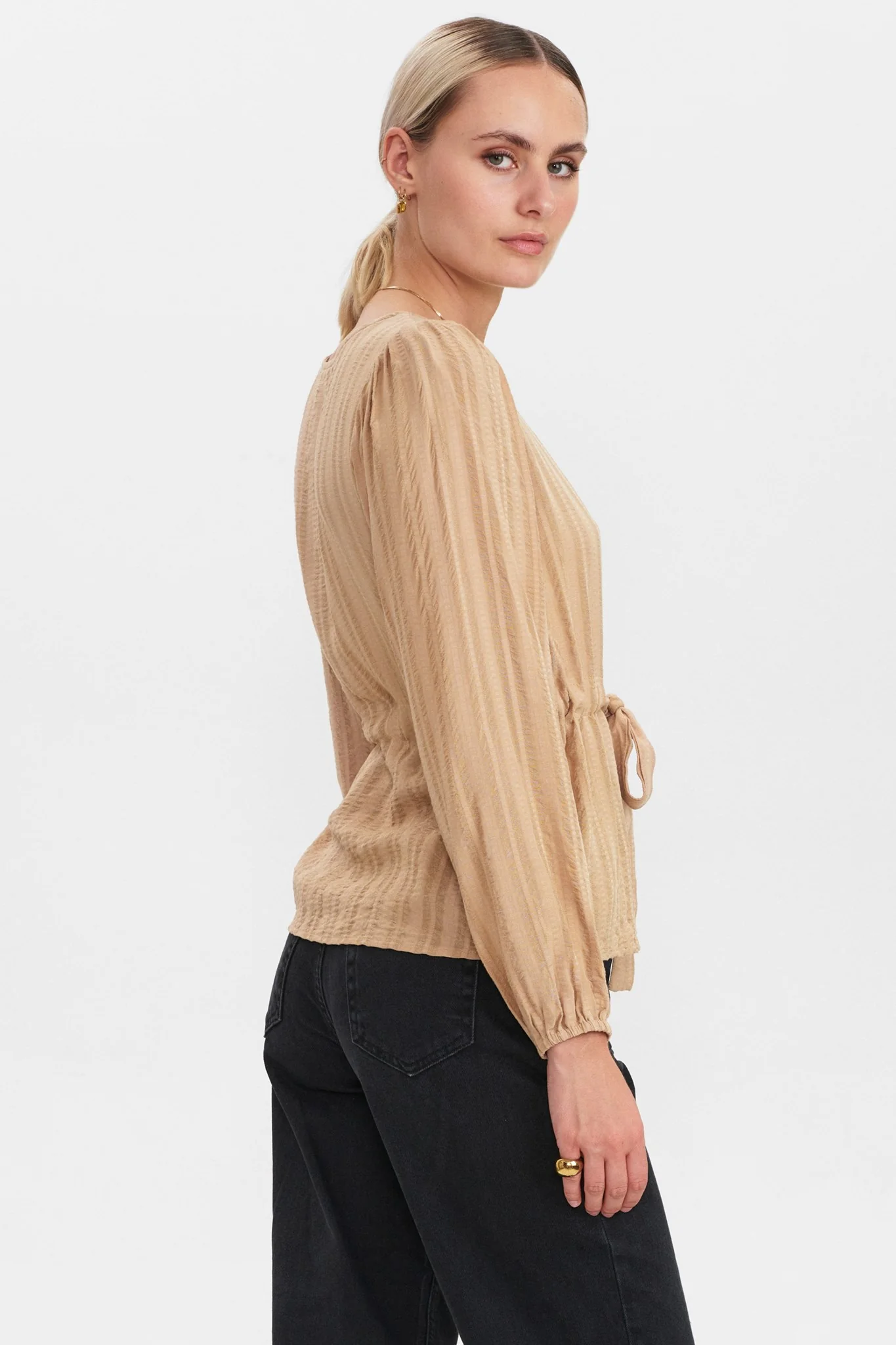 NULINKA BLOUSE  - Ginger Root - Image 2