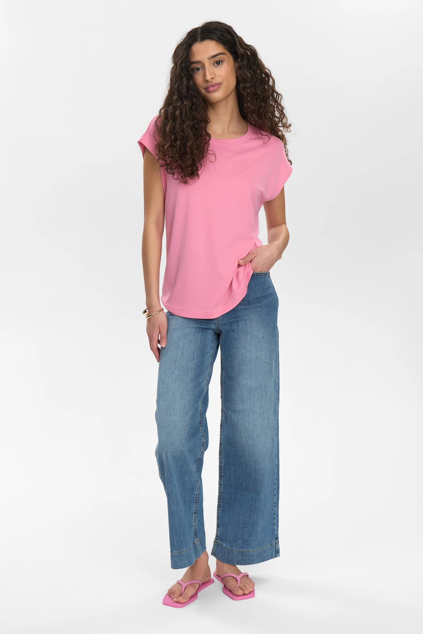 NULIZY TOP  - Pink Carnation - Image 3