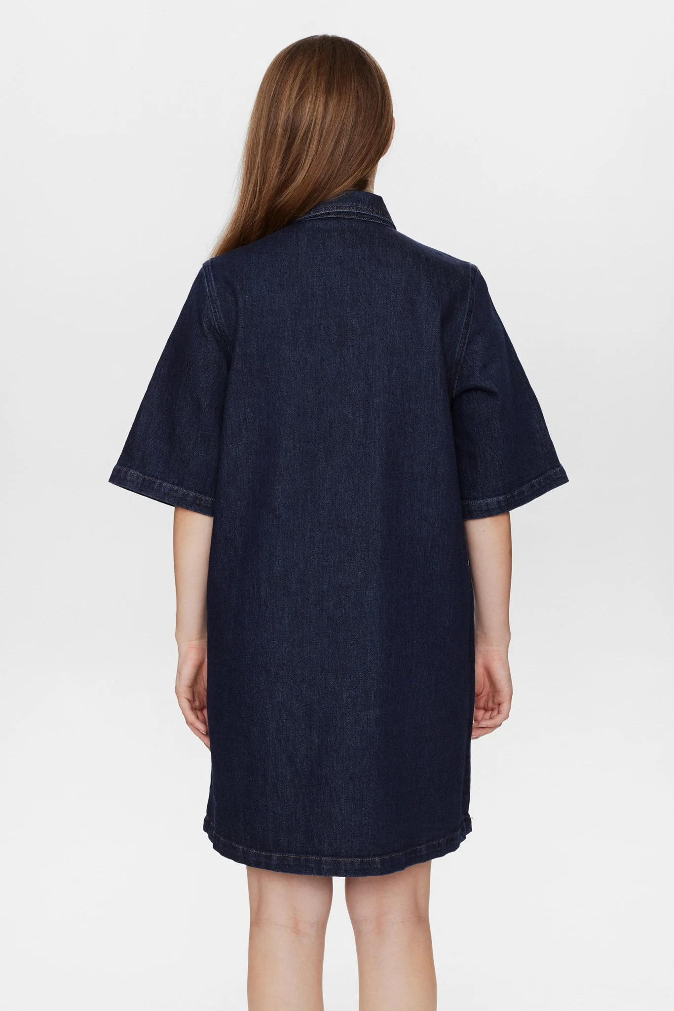 NULONDON DRESS - Dark Blue Denim - Image 2