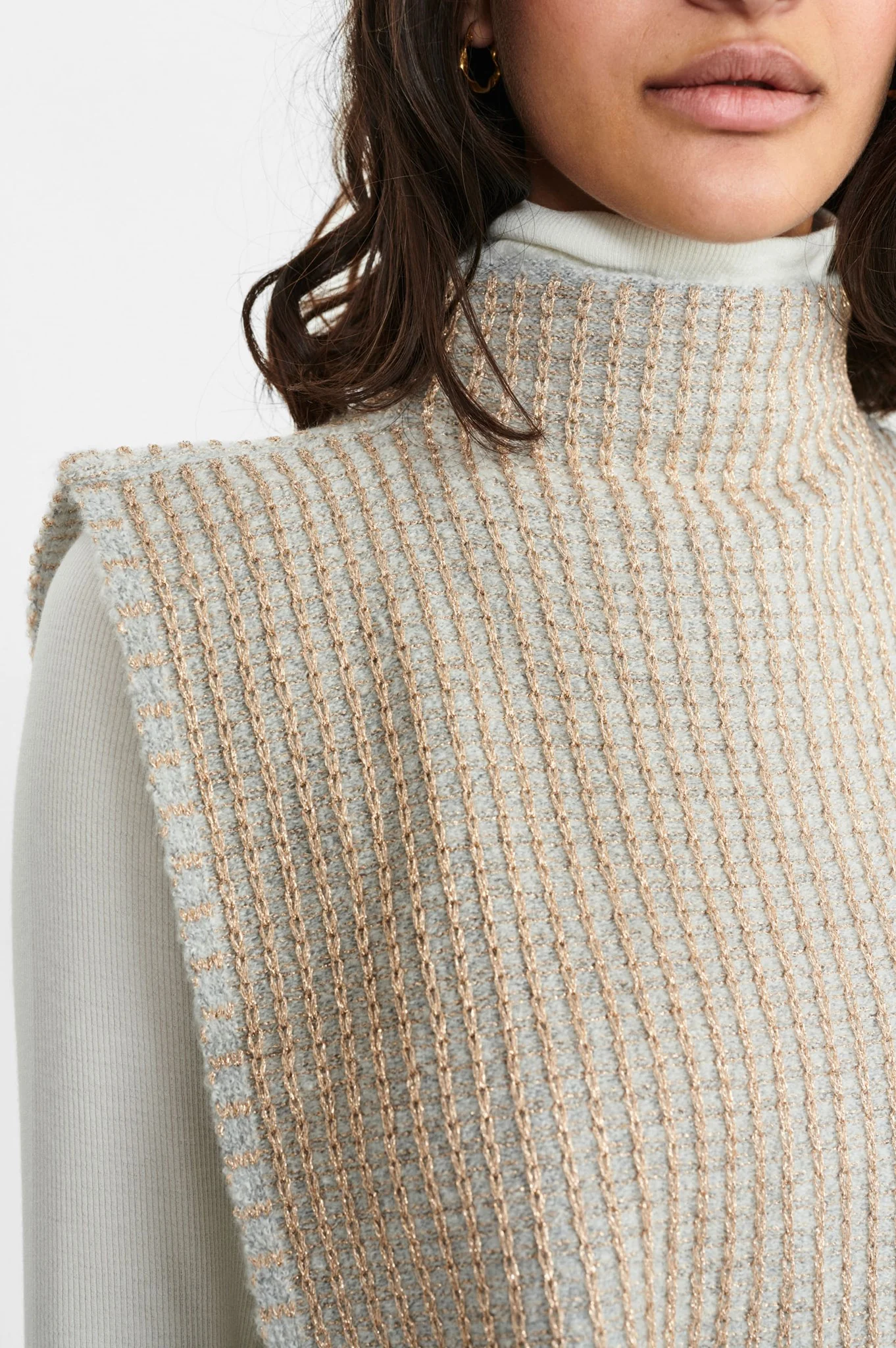NULORENA WARMER - Light grey mel - Image 4