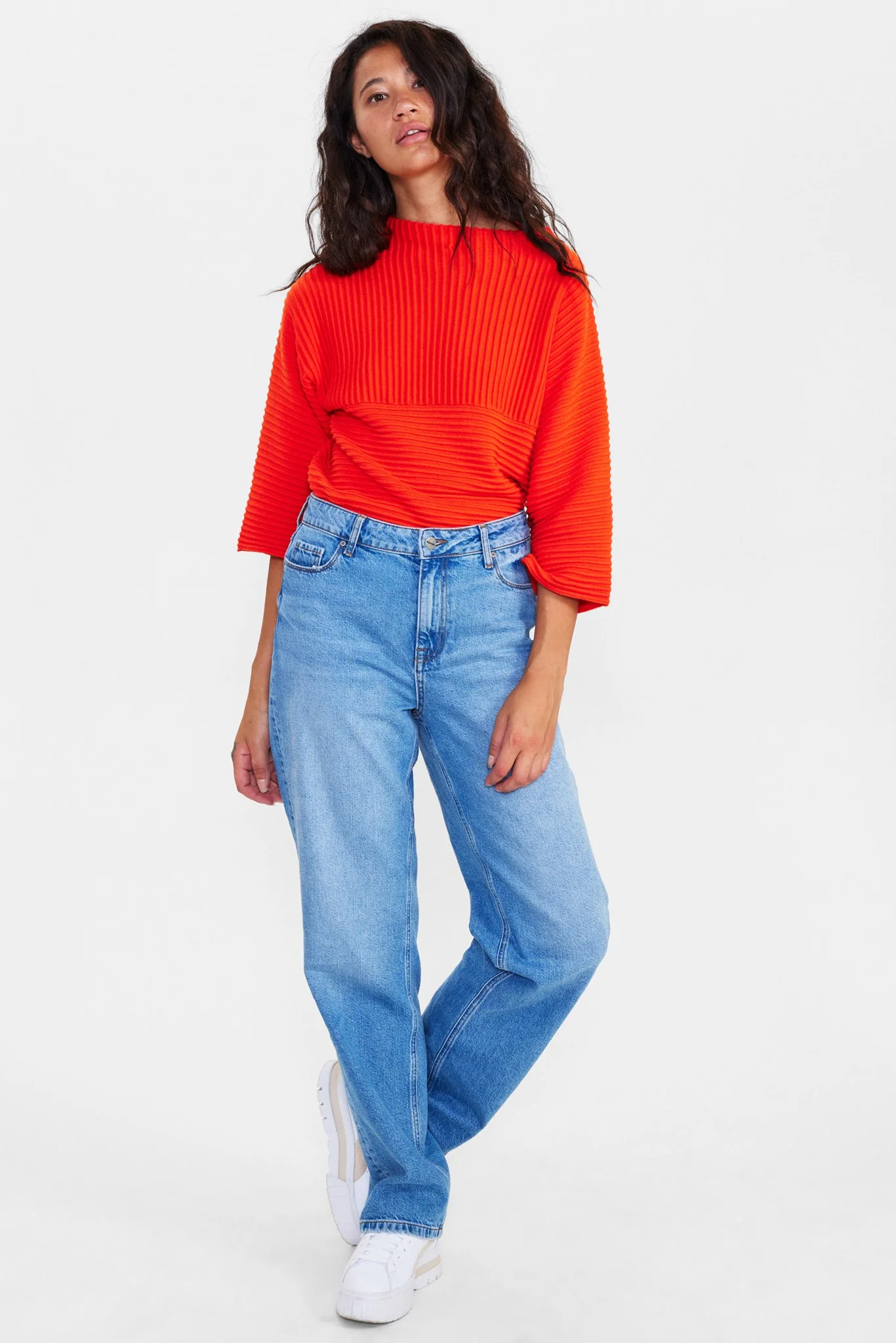 NULOUSIANNA JEANS - Medium Blue Denim - Image 3