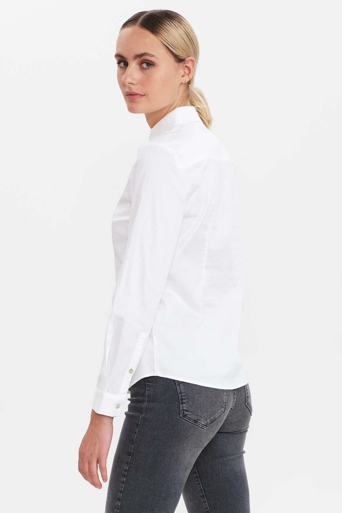 NULUCY FIT SHIRT NOOS - Bright White - Image 2