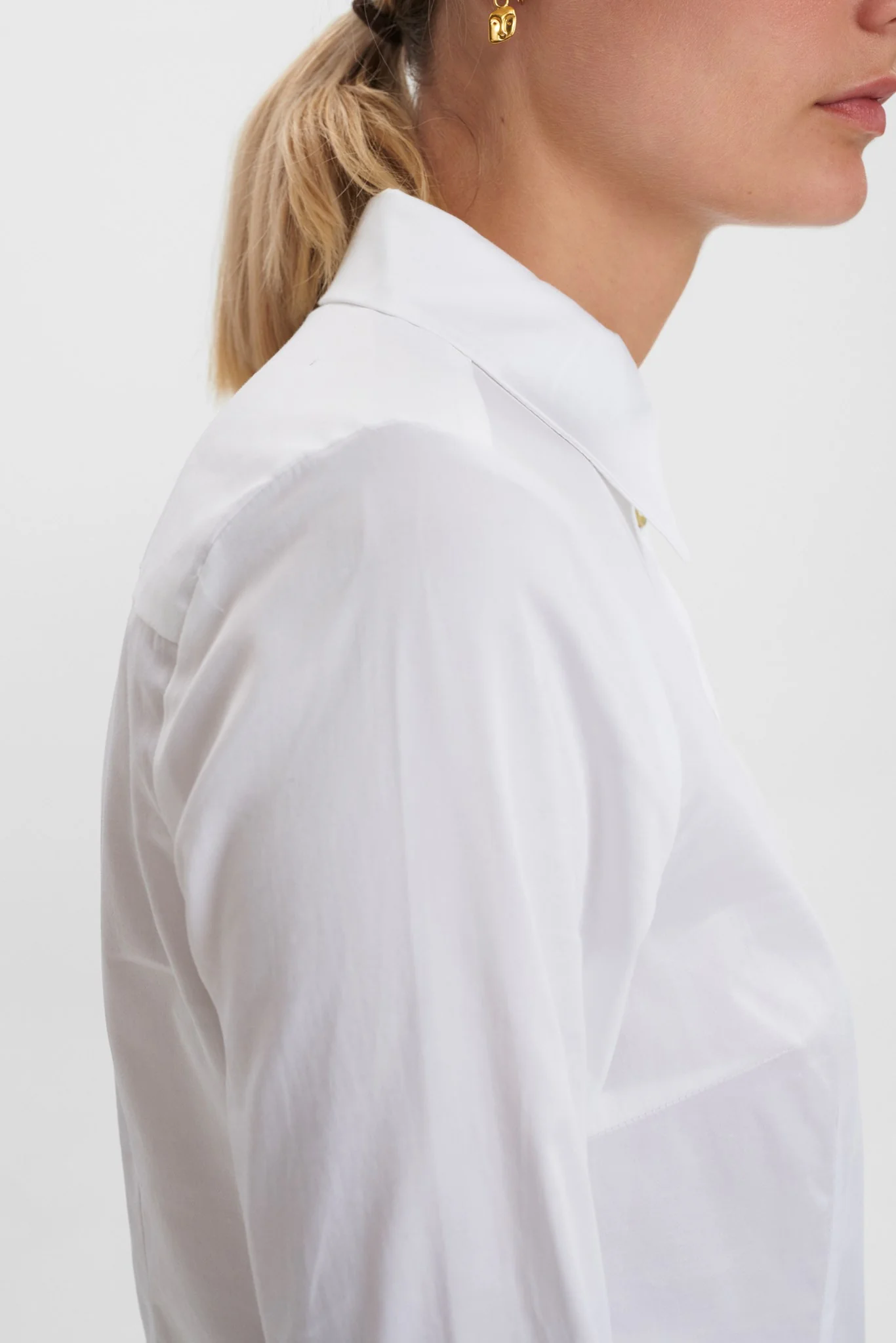 NULUCY FIT SHIRT NOOS - Bright White - Image 5