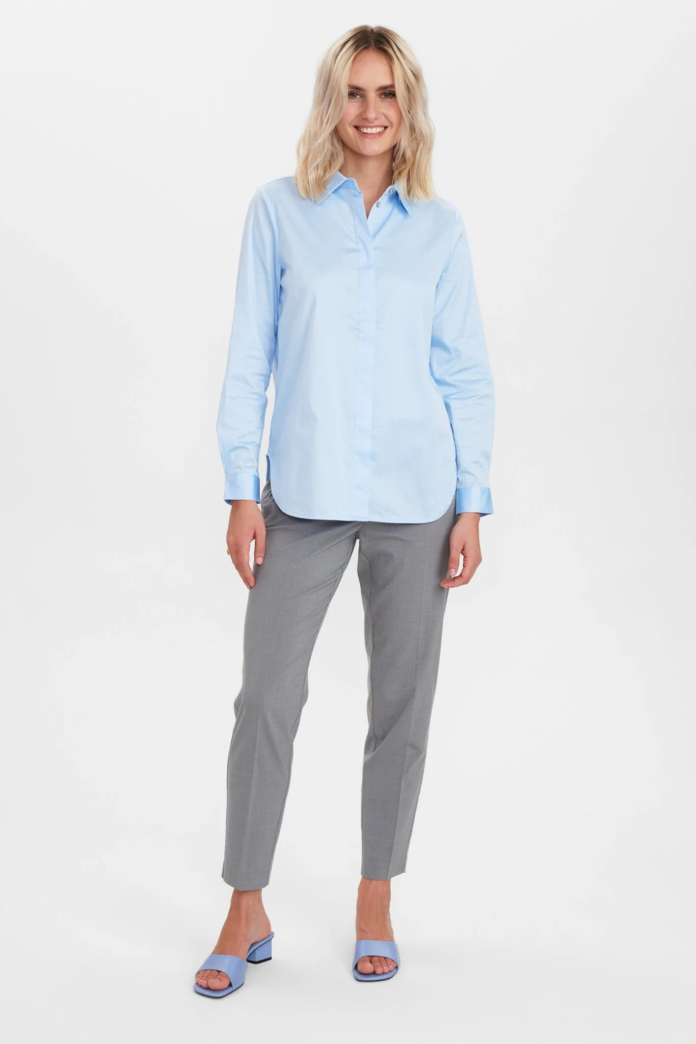 NULUCY SHIRT NOOS - Airy Blue - Image 3
