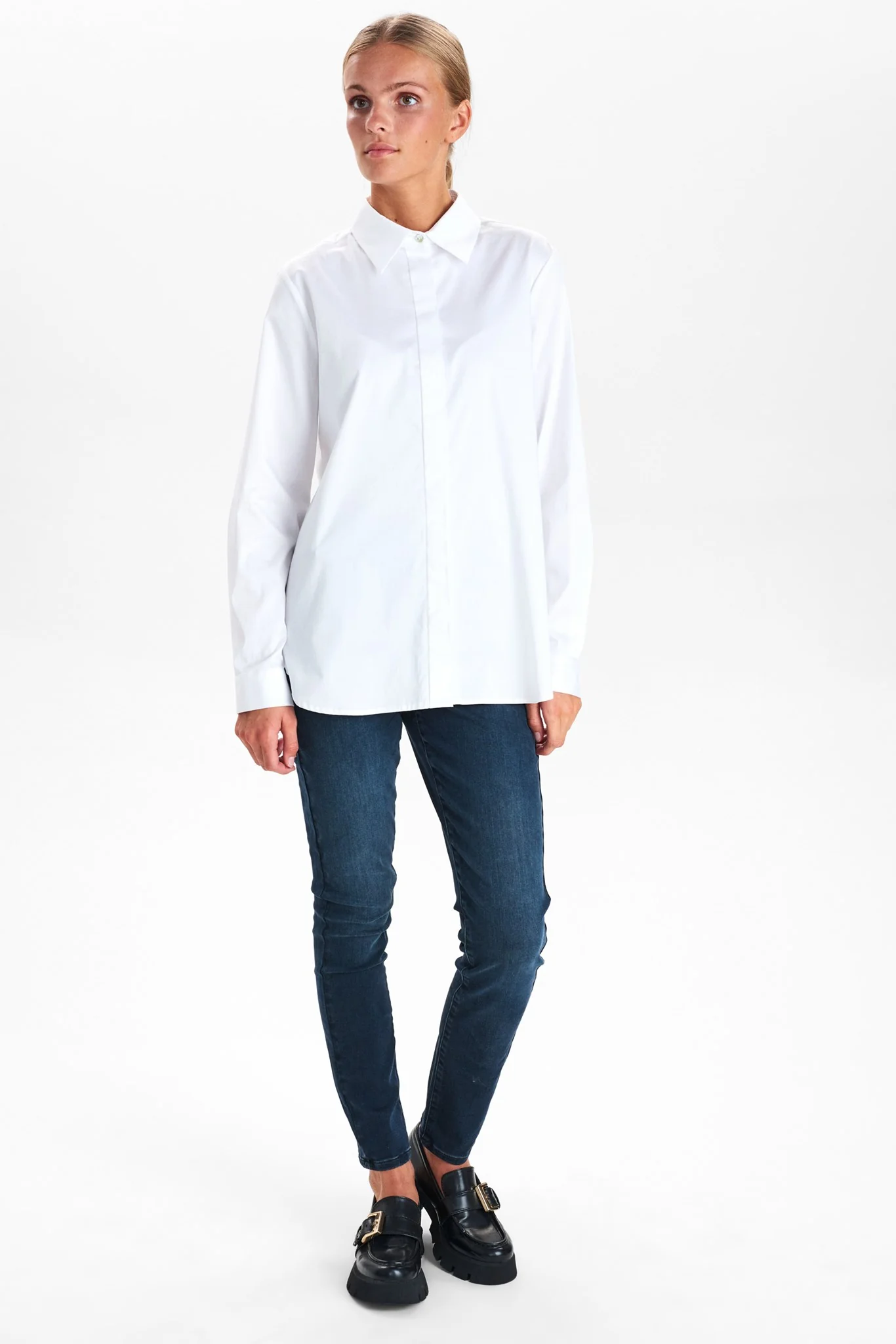 NULUCY SHIRT NOOS - Bright White - Image 3
