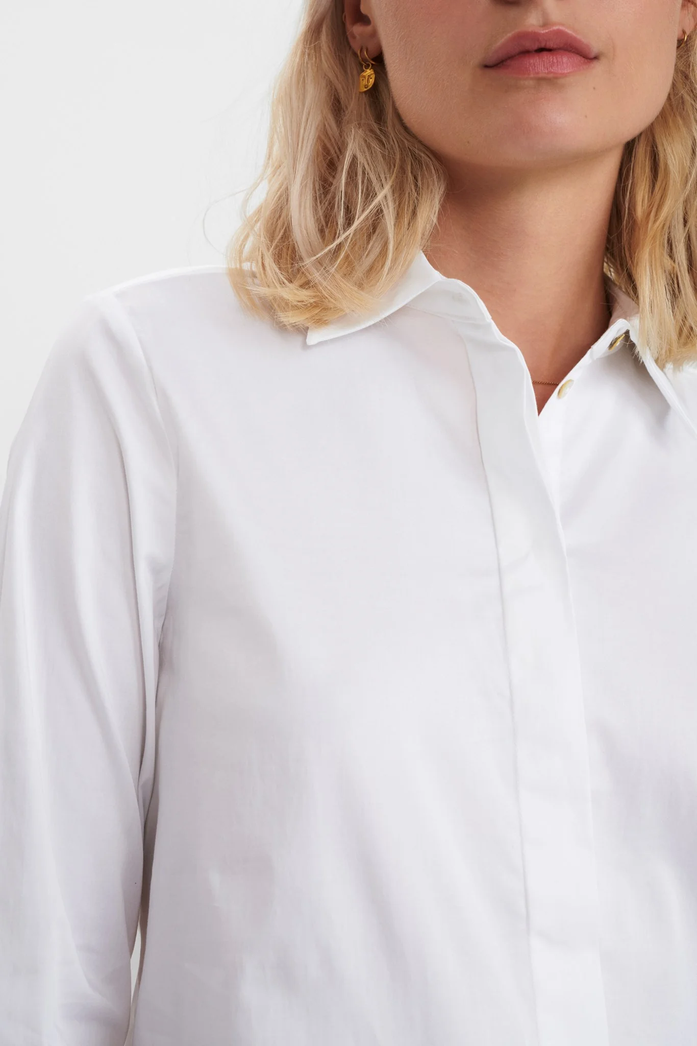 NULUCY SHIRT NOOS - Bright White - Image 4