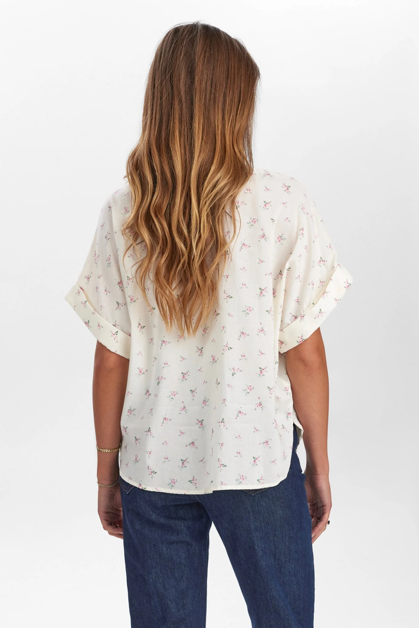 NULULIANA SS BOW SHIRT - Pristine - Image 2