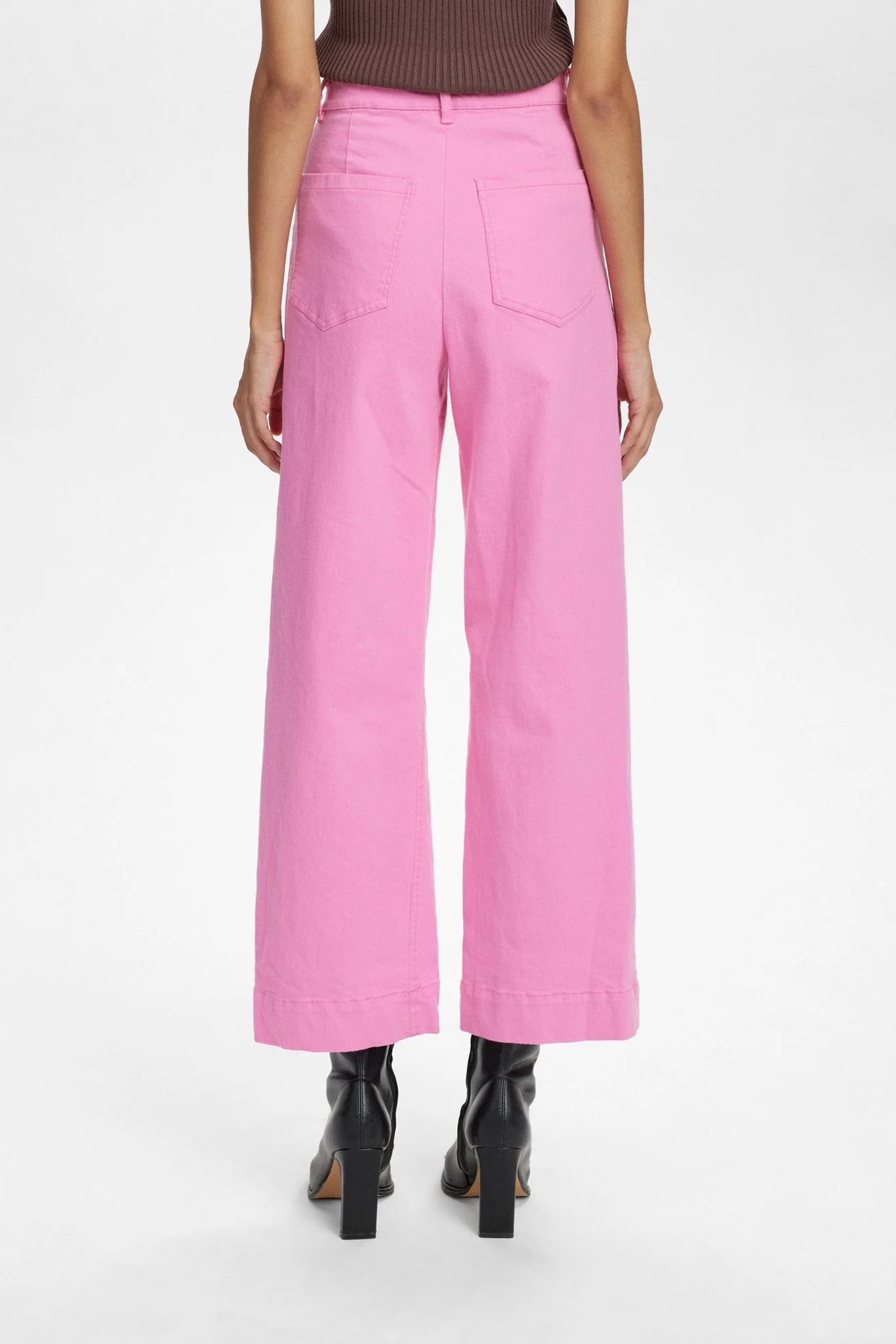 NULULU PANTS CROPPED - Pink Cosmos - Image 3