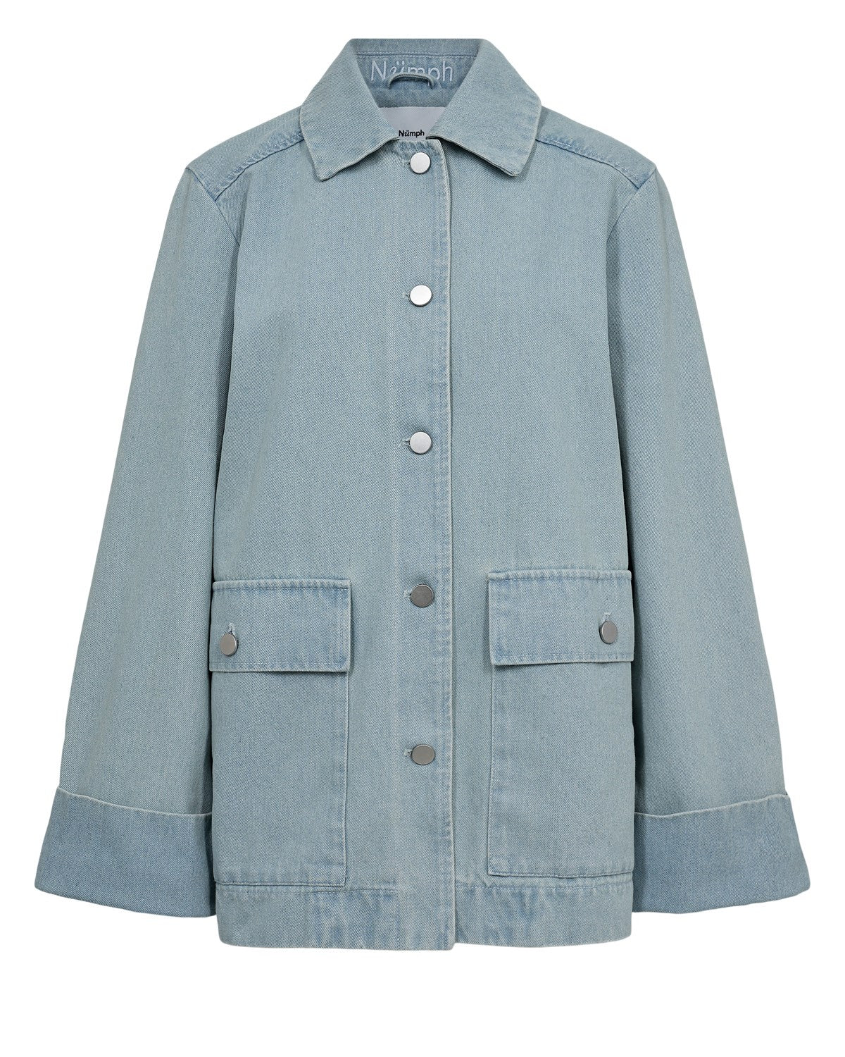 NULUNEA DENIM JACKET - Light Blue Denim - Image 6