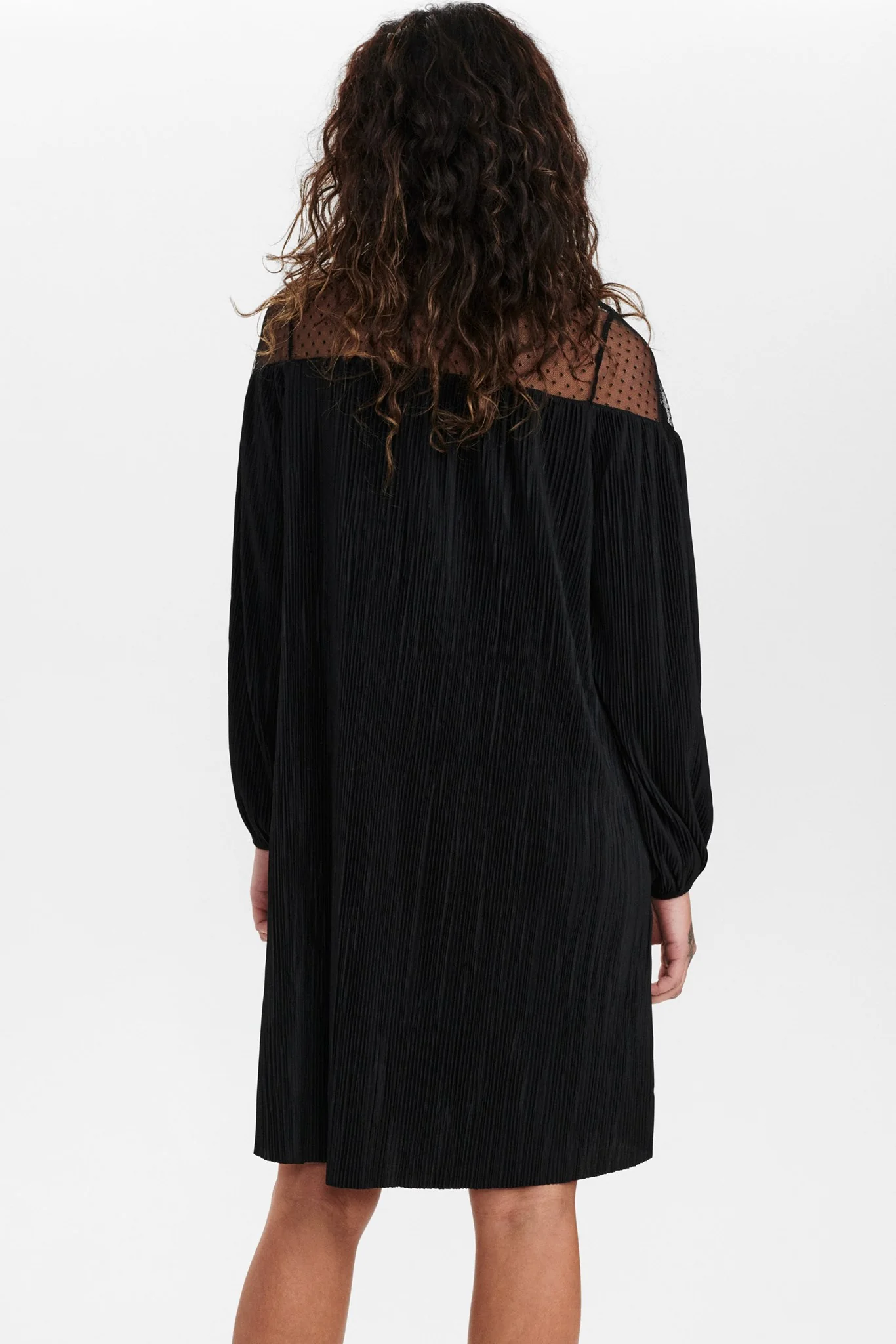 NUMABEL LS DRESS - Caviar - Image 2
