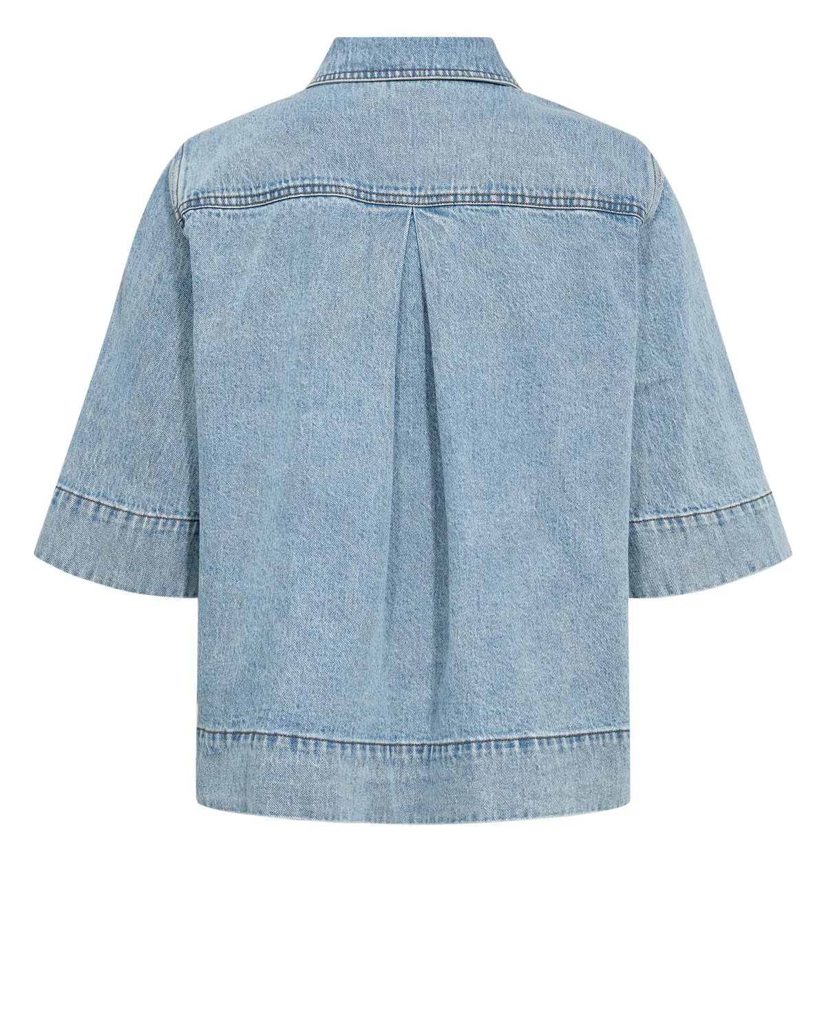 NUMALAGA SHIRT - Light Blue Denim - Image 7