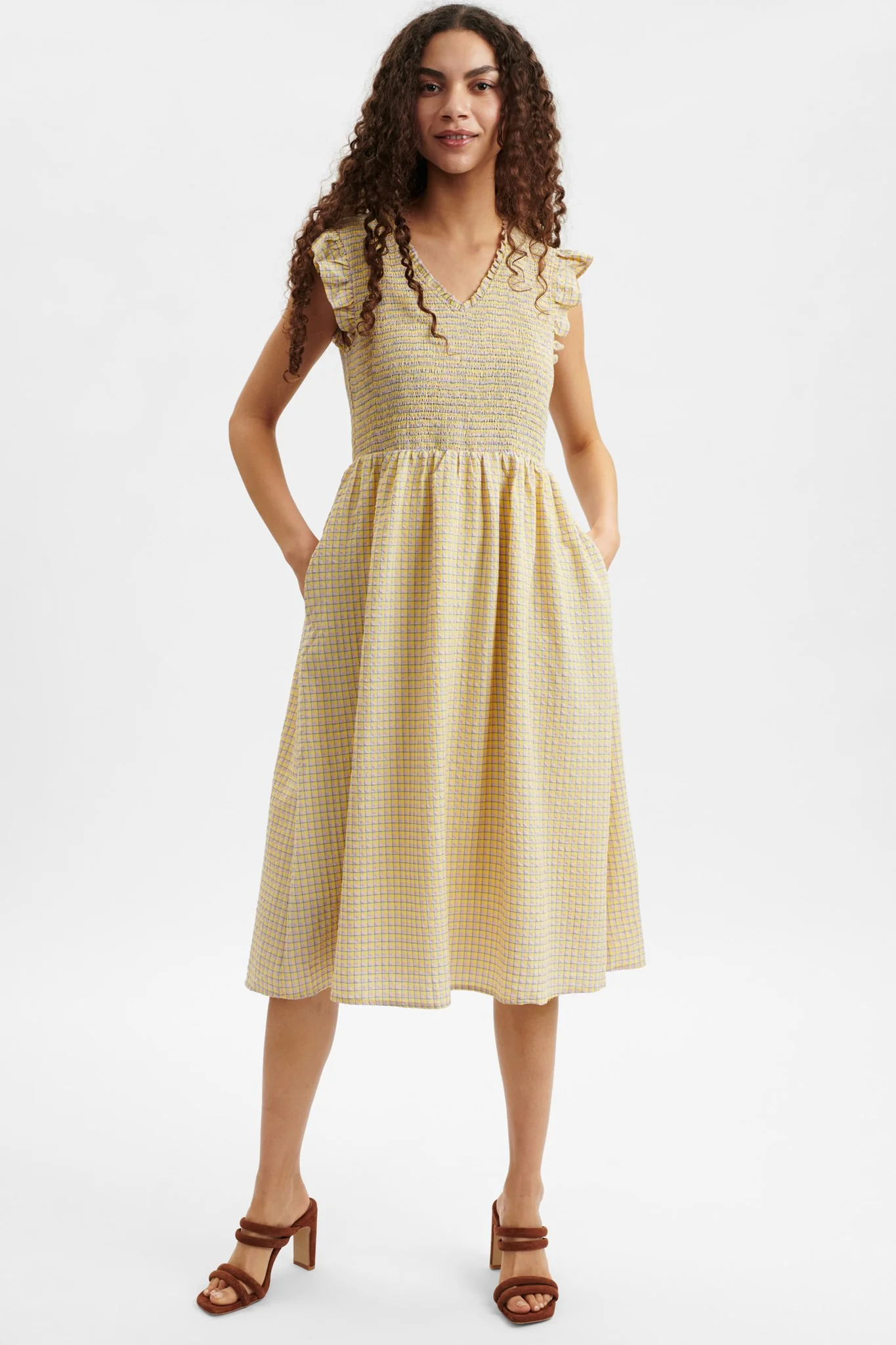 NUMALOU DRESS - Purple Heather - Image 3