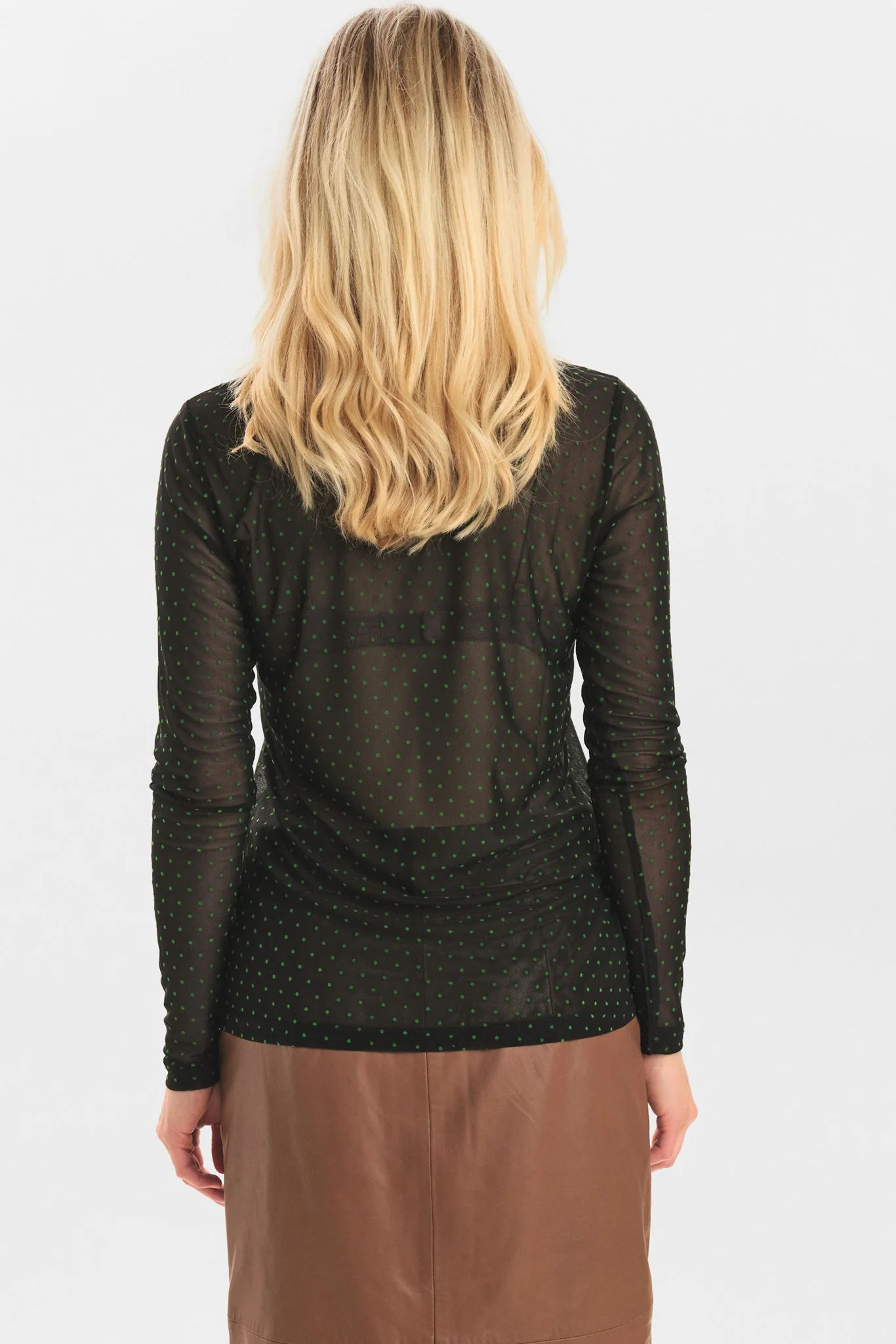 NUMARGOT BLOUSE - Caviar - Image 2
