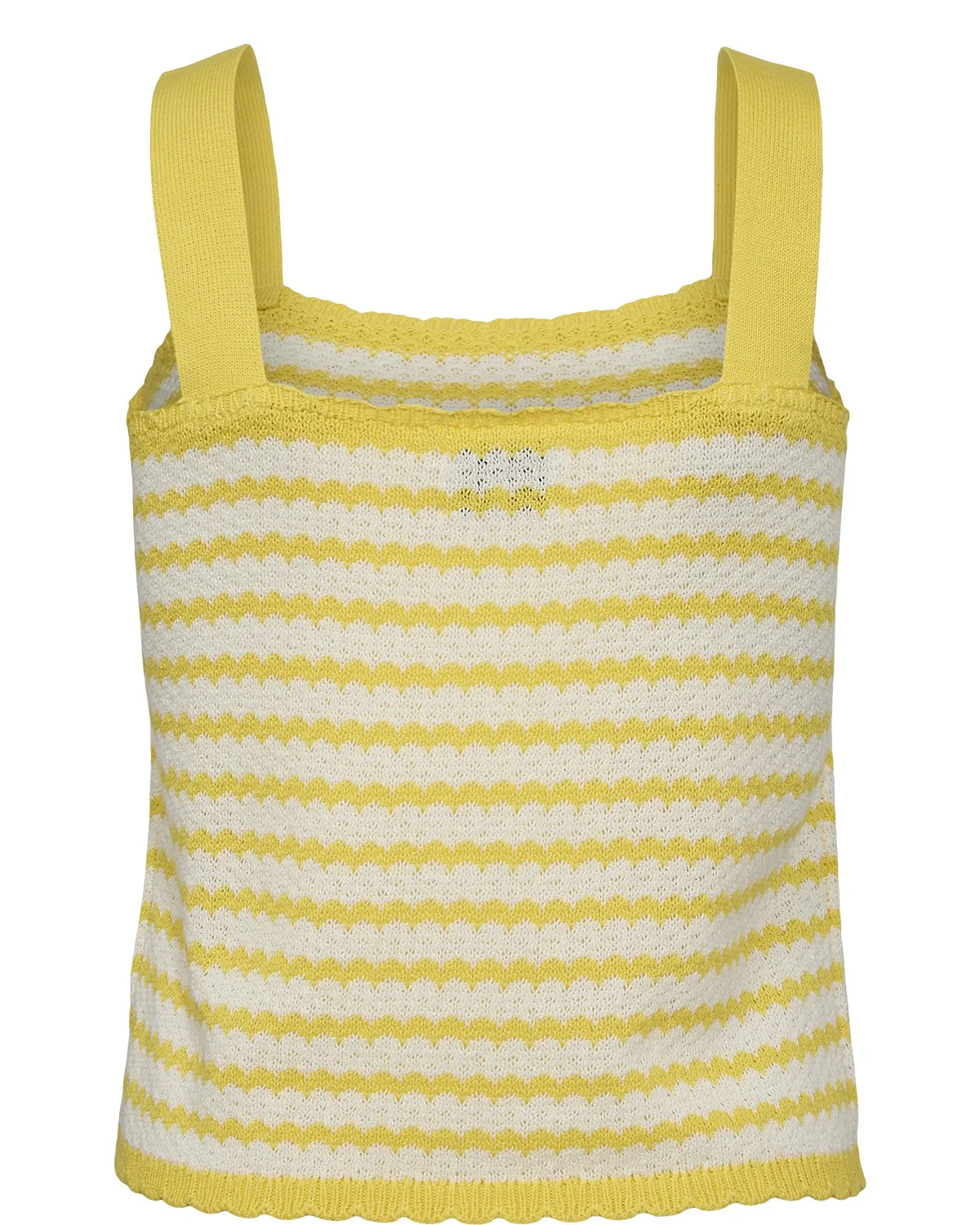 NUMARI KNIT TOP  - Blazing yellow - Image 2
