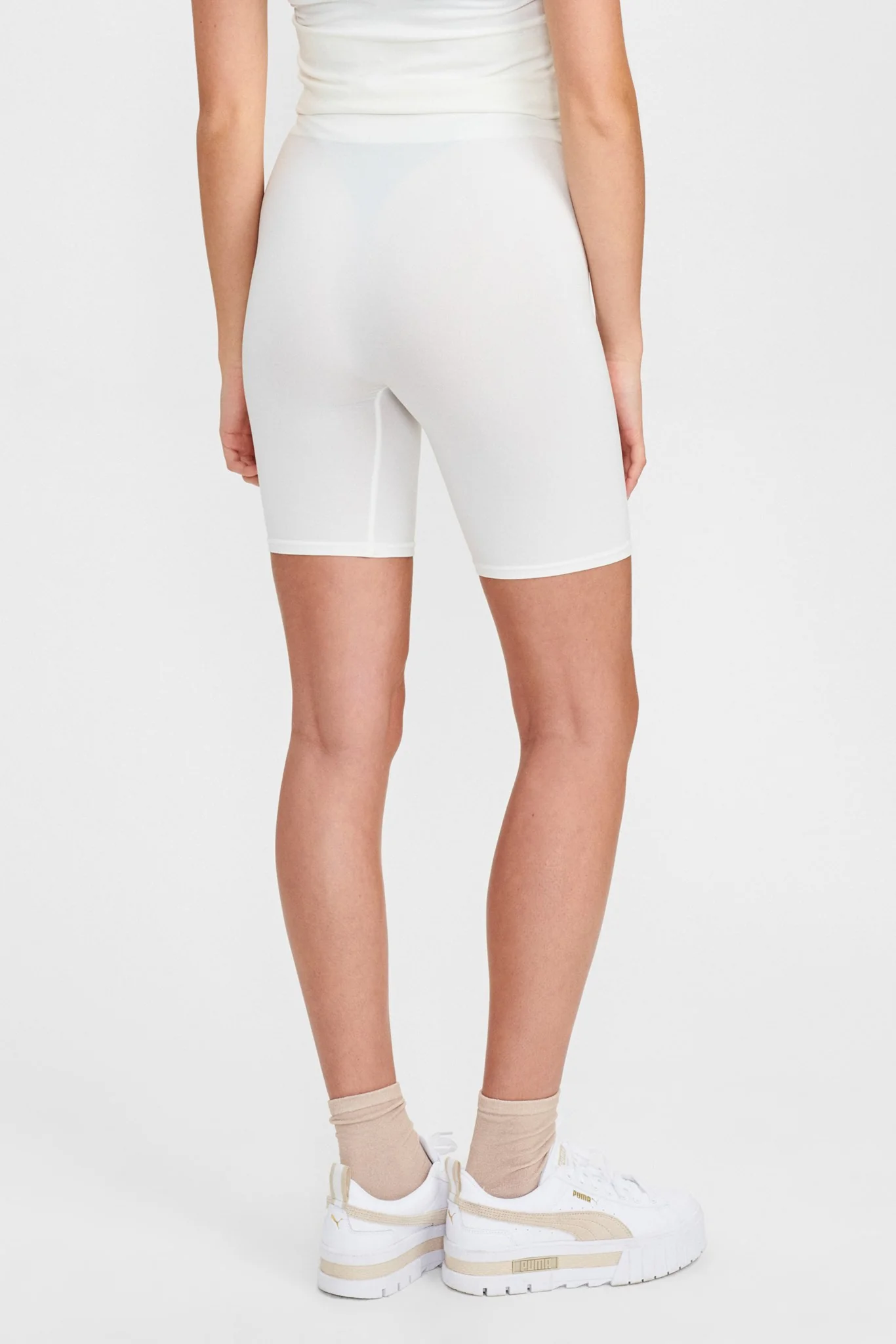 NUMARIE SHORT LEGGINGS - NOOS - Bright White - Image 2