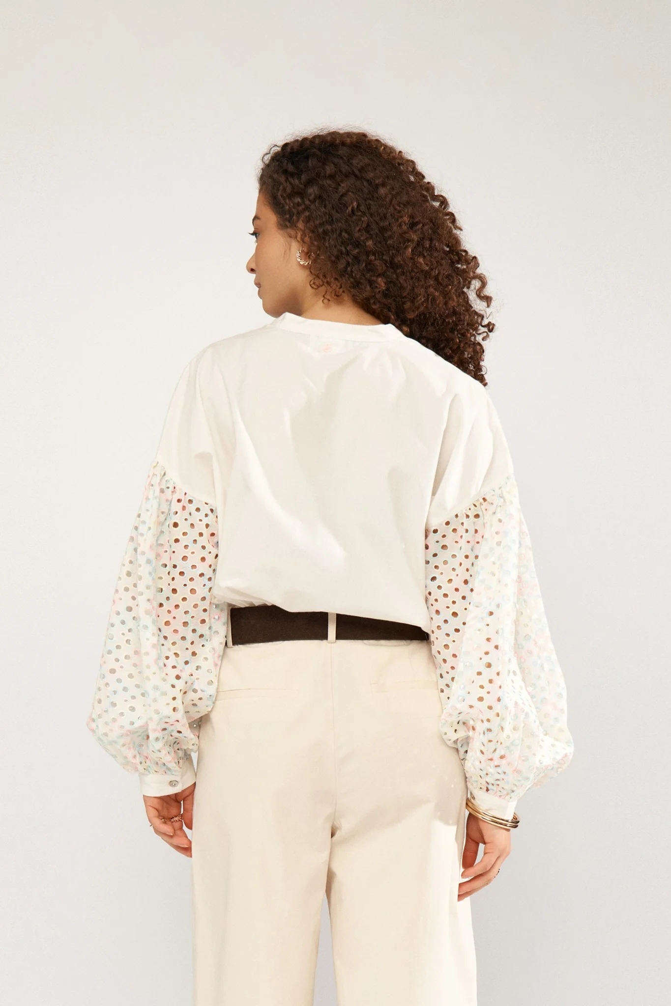 NUMARISA SHIRT - Bright White - Image 2