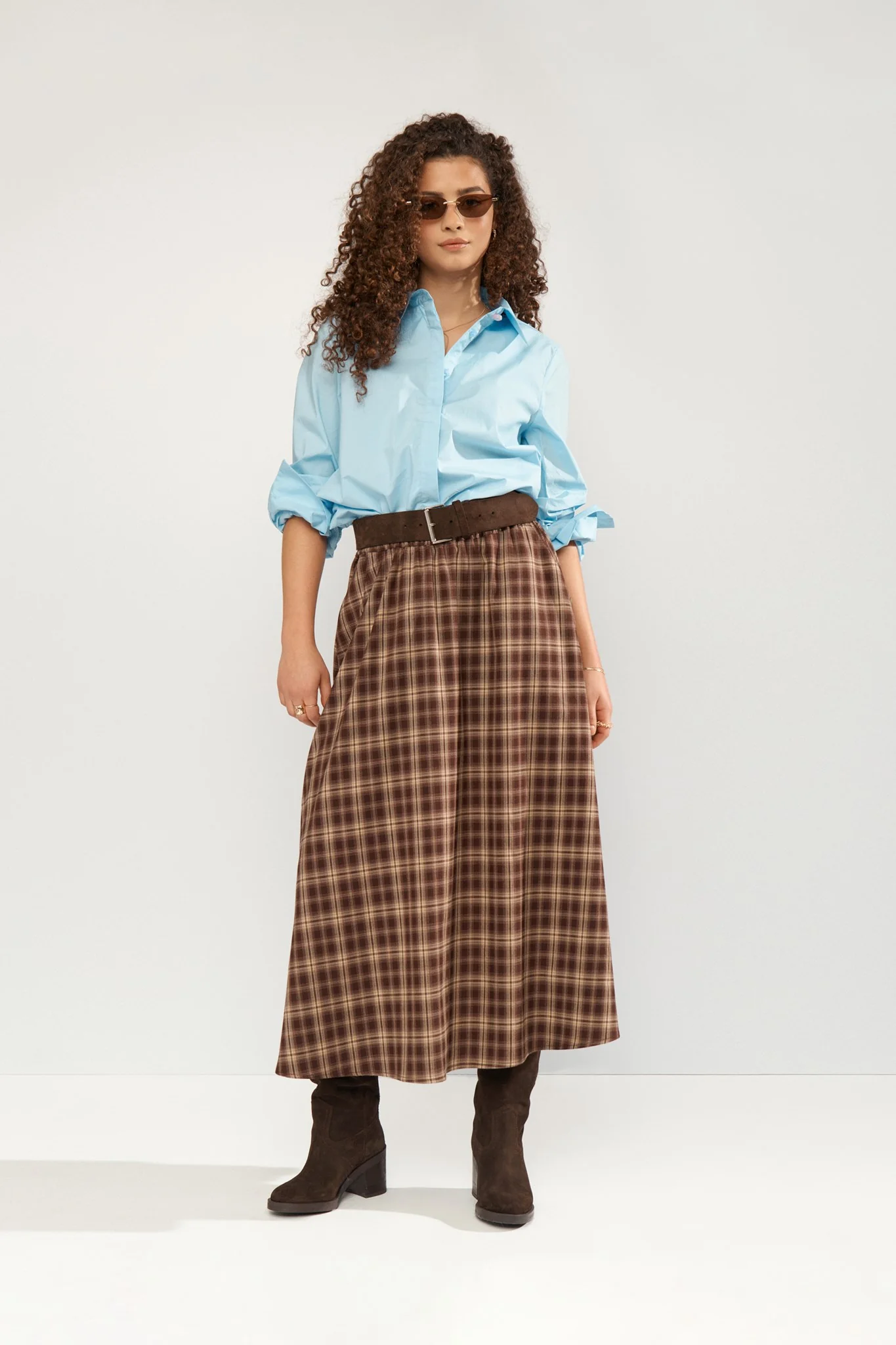 NUMARLIE SKIRT  - Black Coffee - Image 3
