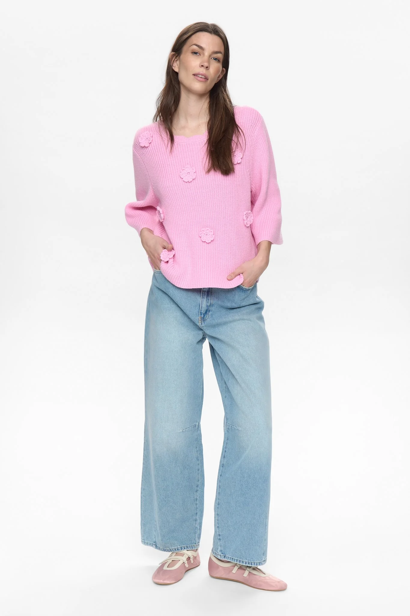 NUMARSIE SS PULLOVER  - LILAC SACHET - Image 3