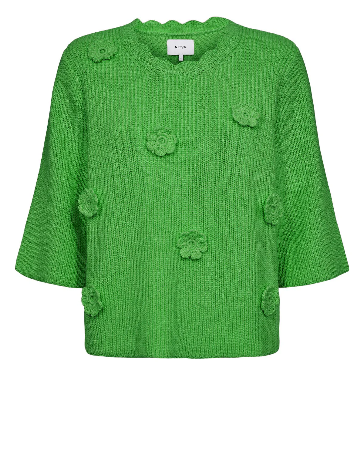 NUMARSIE SS PULLOVER  - Vibrant Green - Image 6