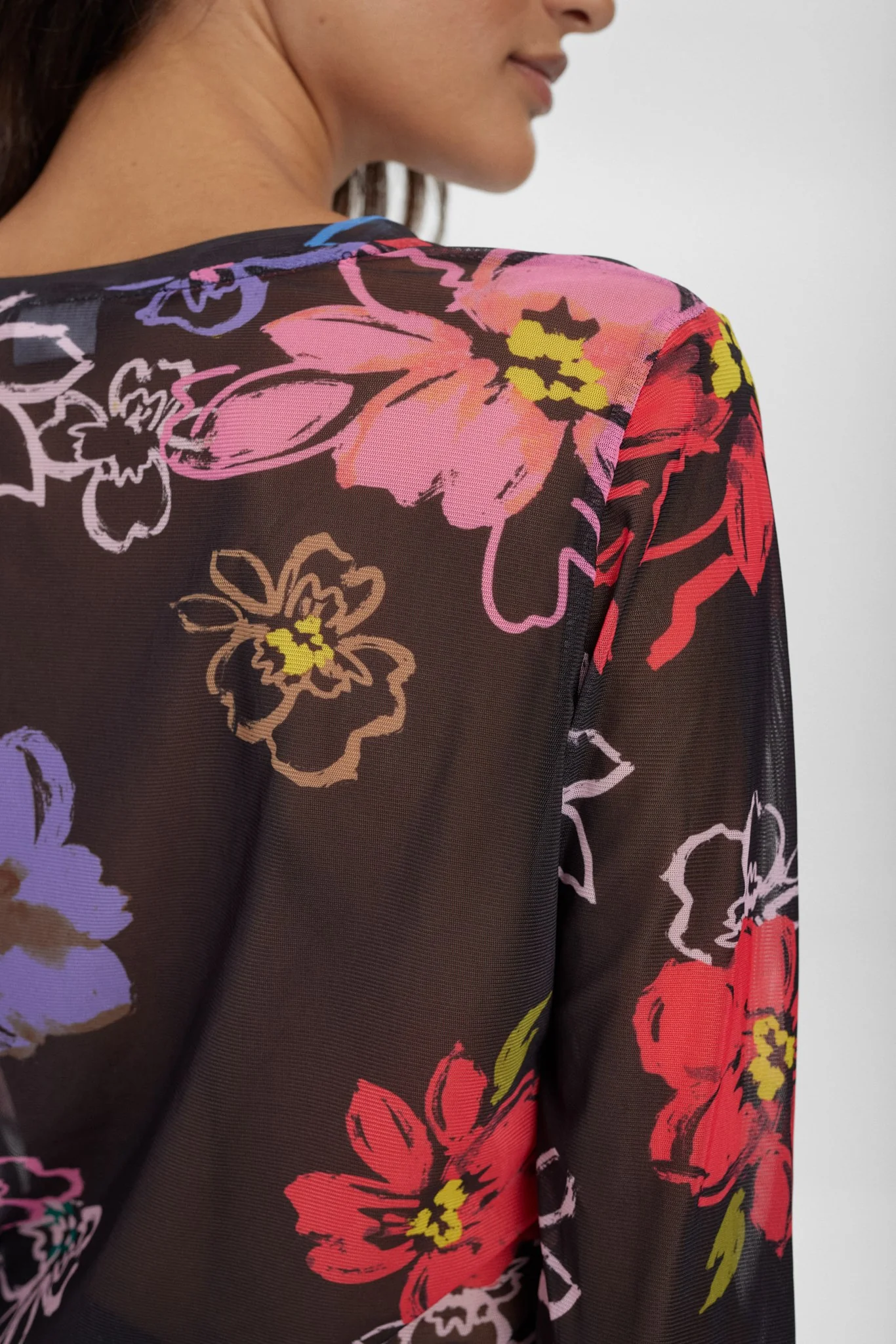 NUMARTHA BLOUSE - Caviar - Image 5
