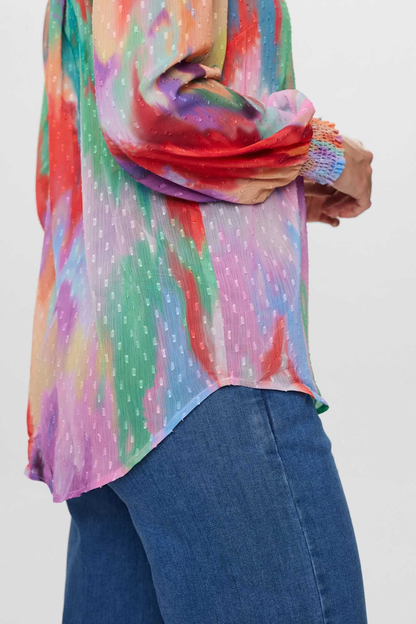 NUMARTINA SHIRT W/O RUFFLE - Lavender Crystal - Image 4