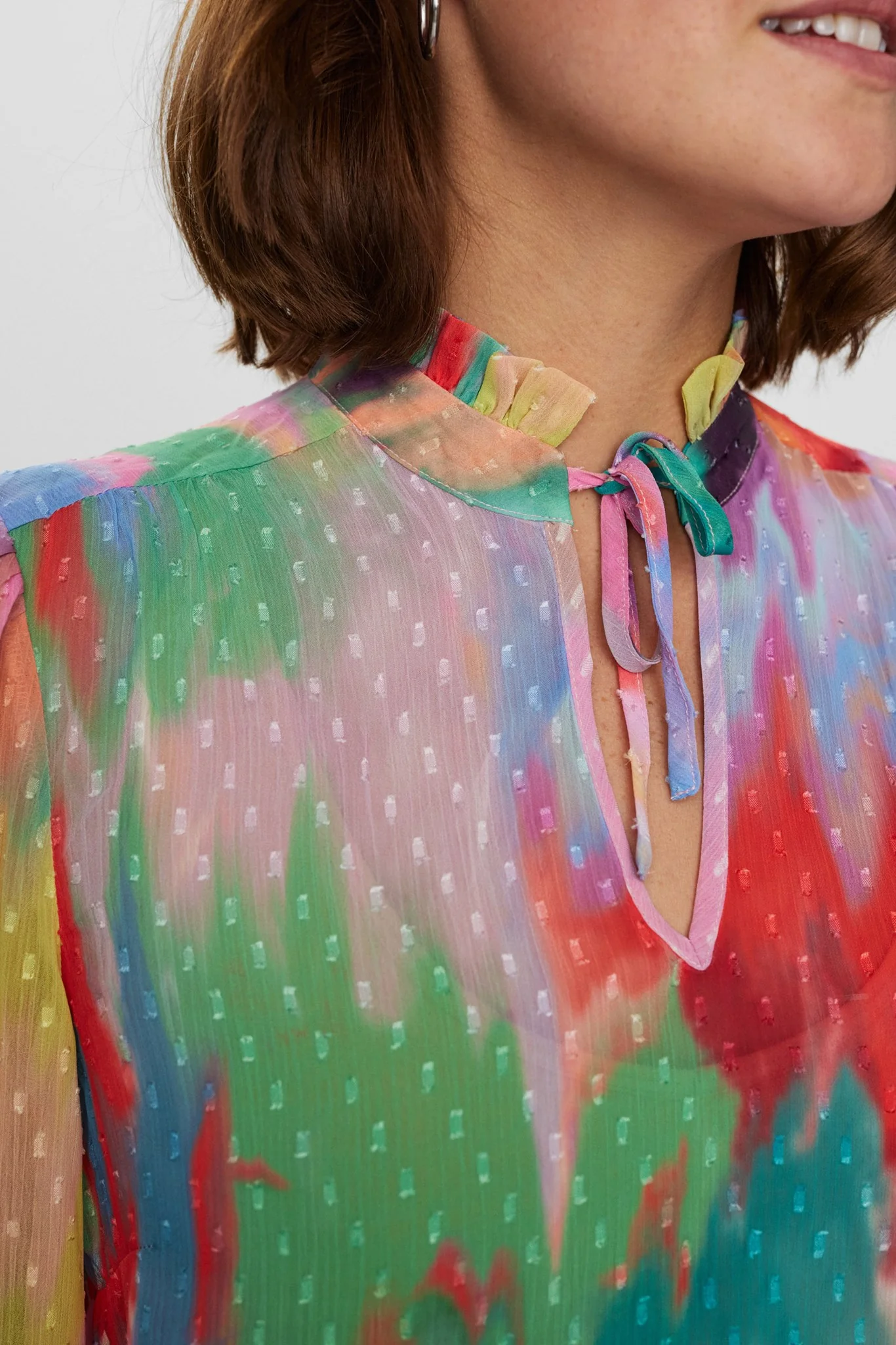 NUMARTINA SHIRT W/O RUFFLE - Lavender Crystal - Image 5