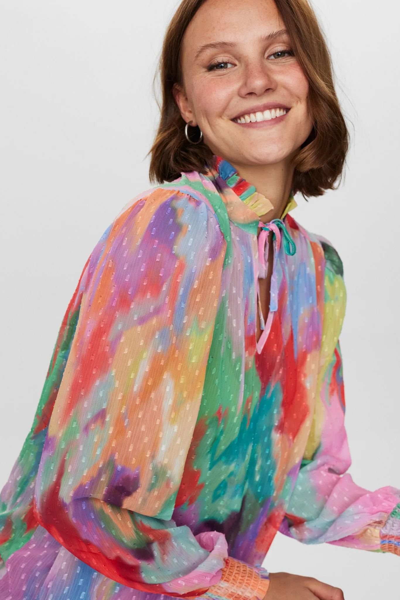 NUMARTINA SHIRT W/O RUFFLE - Lavender Crystal - Image 7