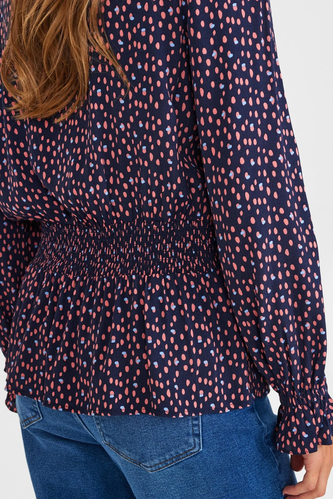NUMAXINE BLOUSE - Dark Sapphire - Image 5