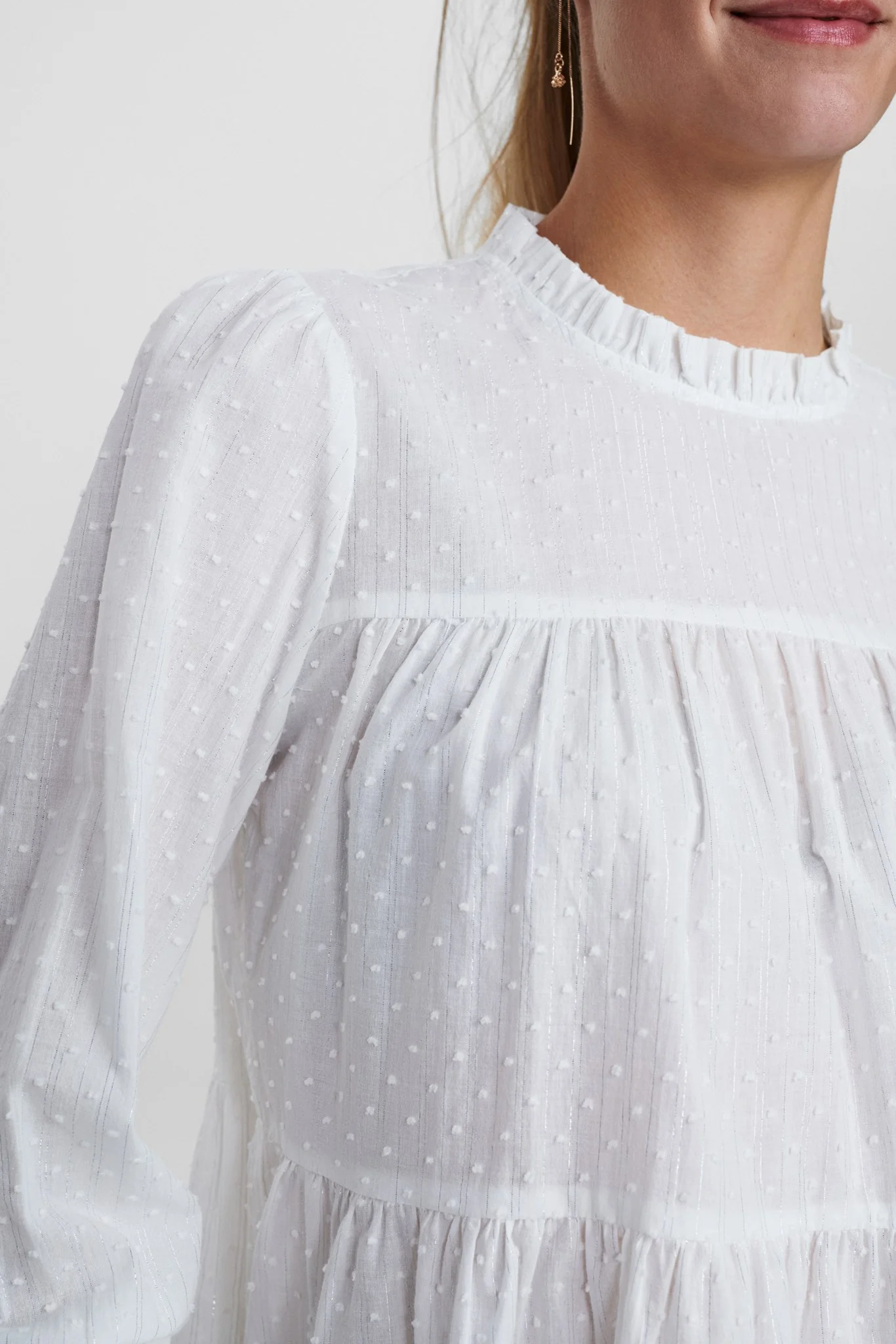 NUMAYOA BLOUSE - Bright White - Image 4