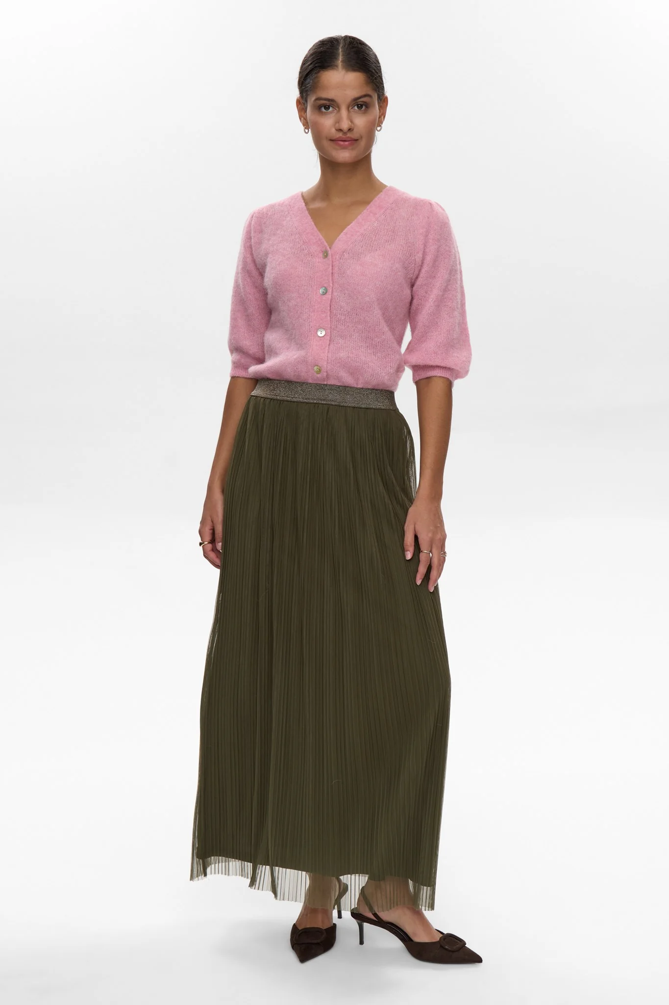 NUMEA LONG SKIRT - Grape leaf - Image 3