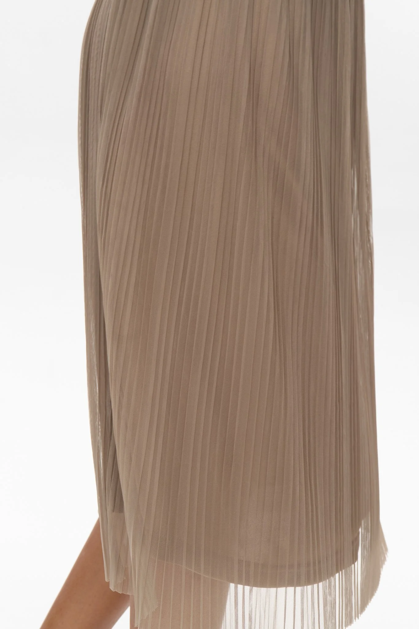 NUMEA SHORT SKIRT  - Taupe Gray - Image 5