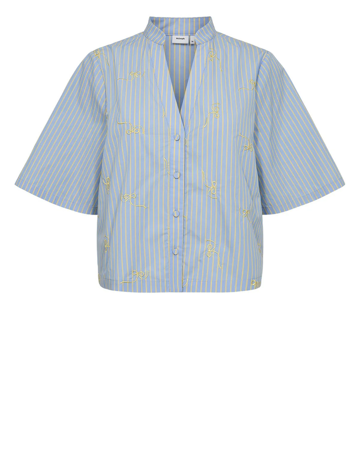 NUMELANIE SS SHIRT - Hydrangea - Image 2
