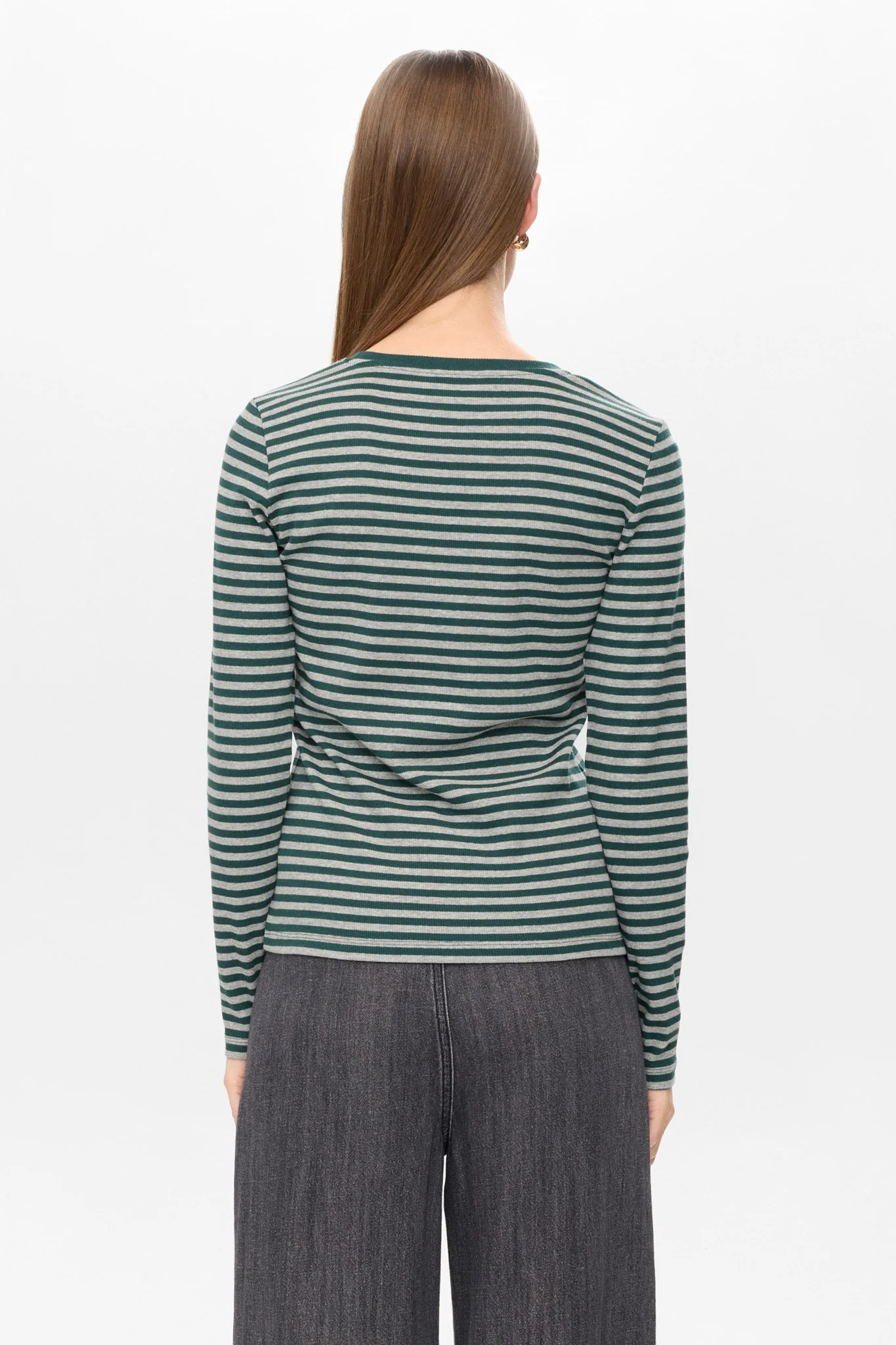 NUMELANY LS BLOUSE - Rain Forest - Image 2