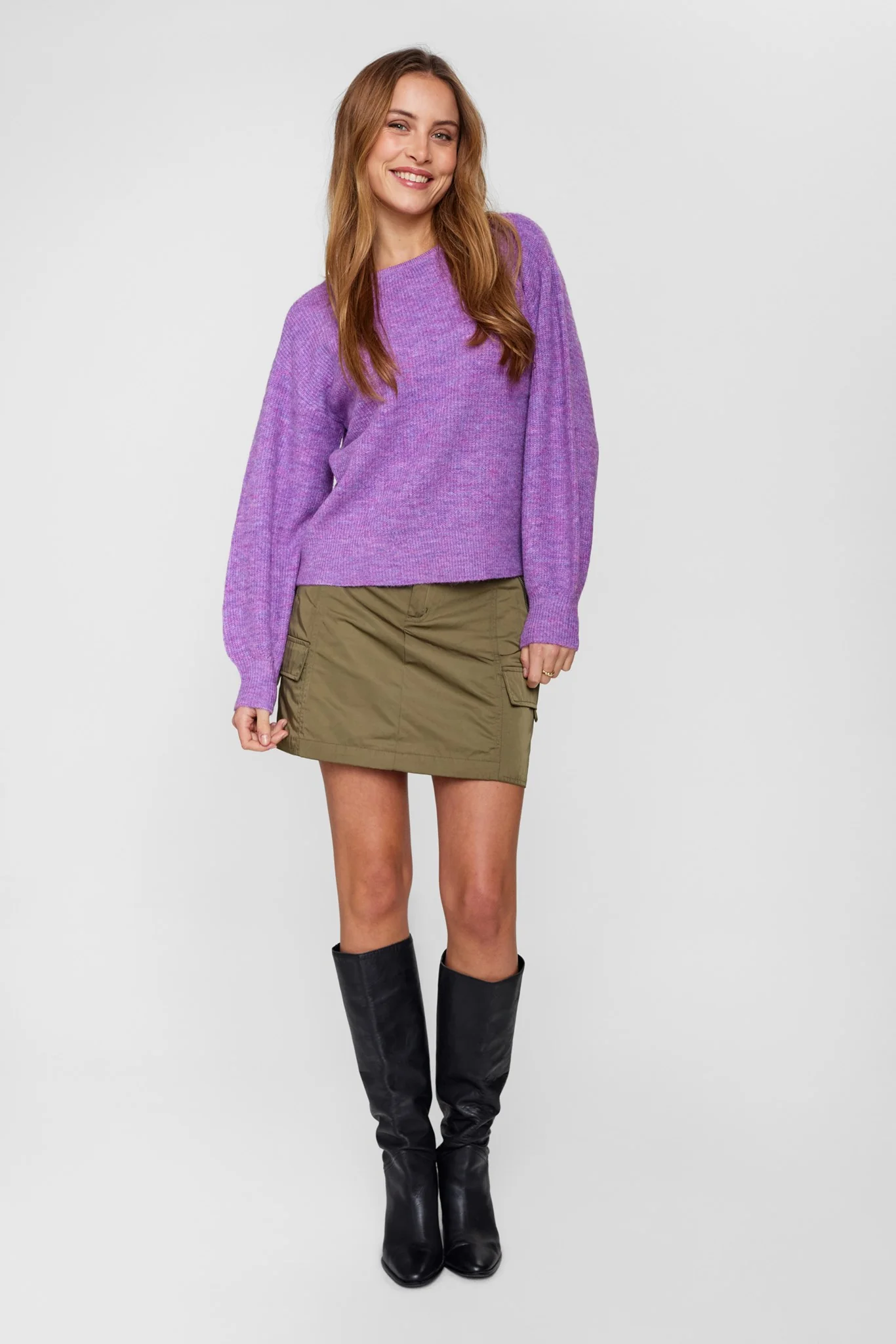 NUMELIA PULLOVER - African Violet - Image 3