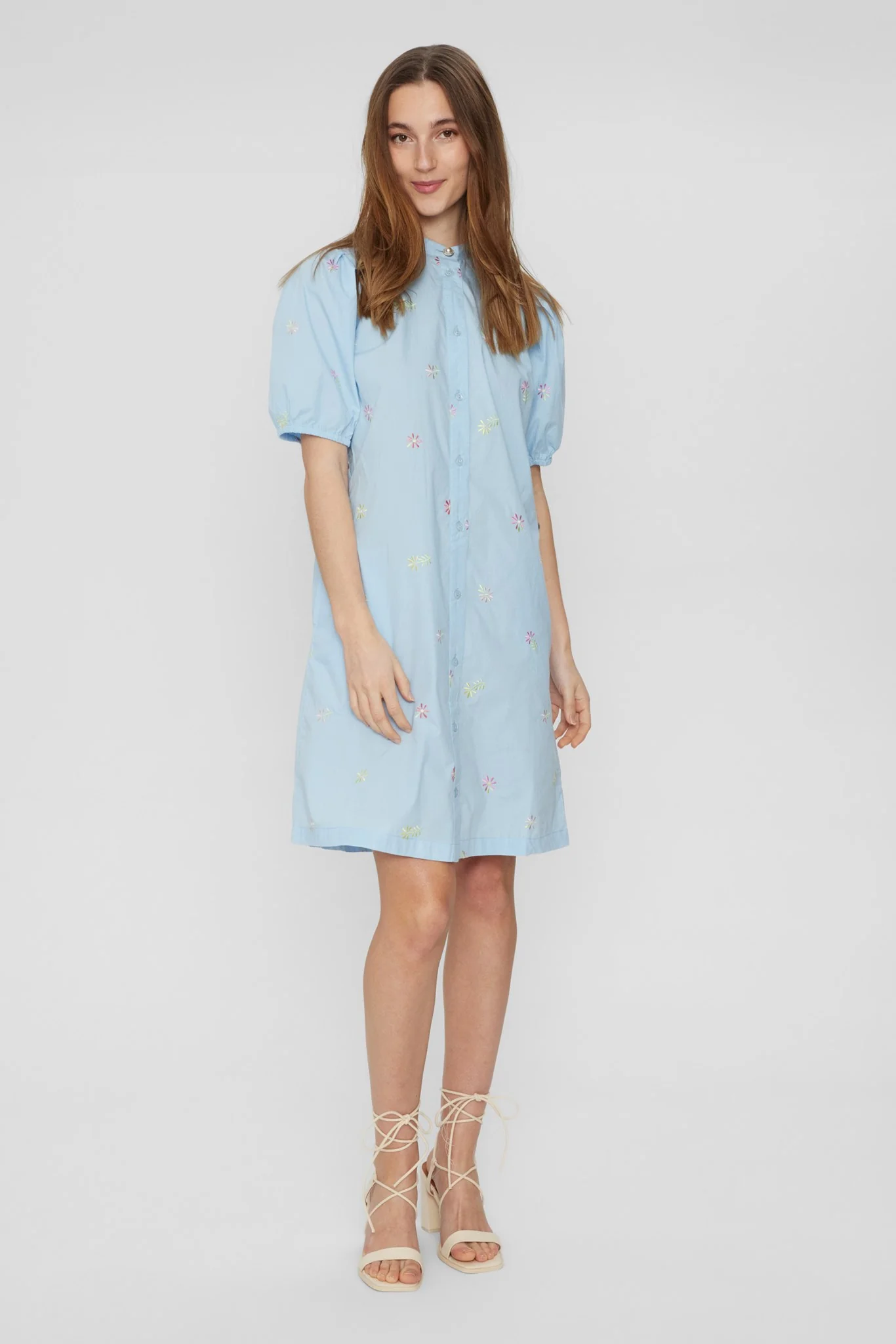 NUMELISSA DRESS - Clear Sky - Image 3